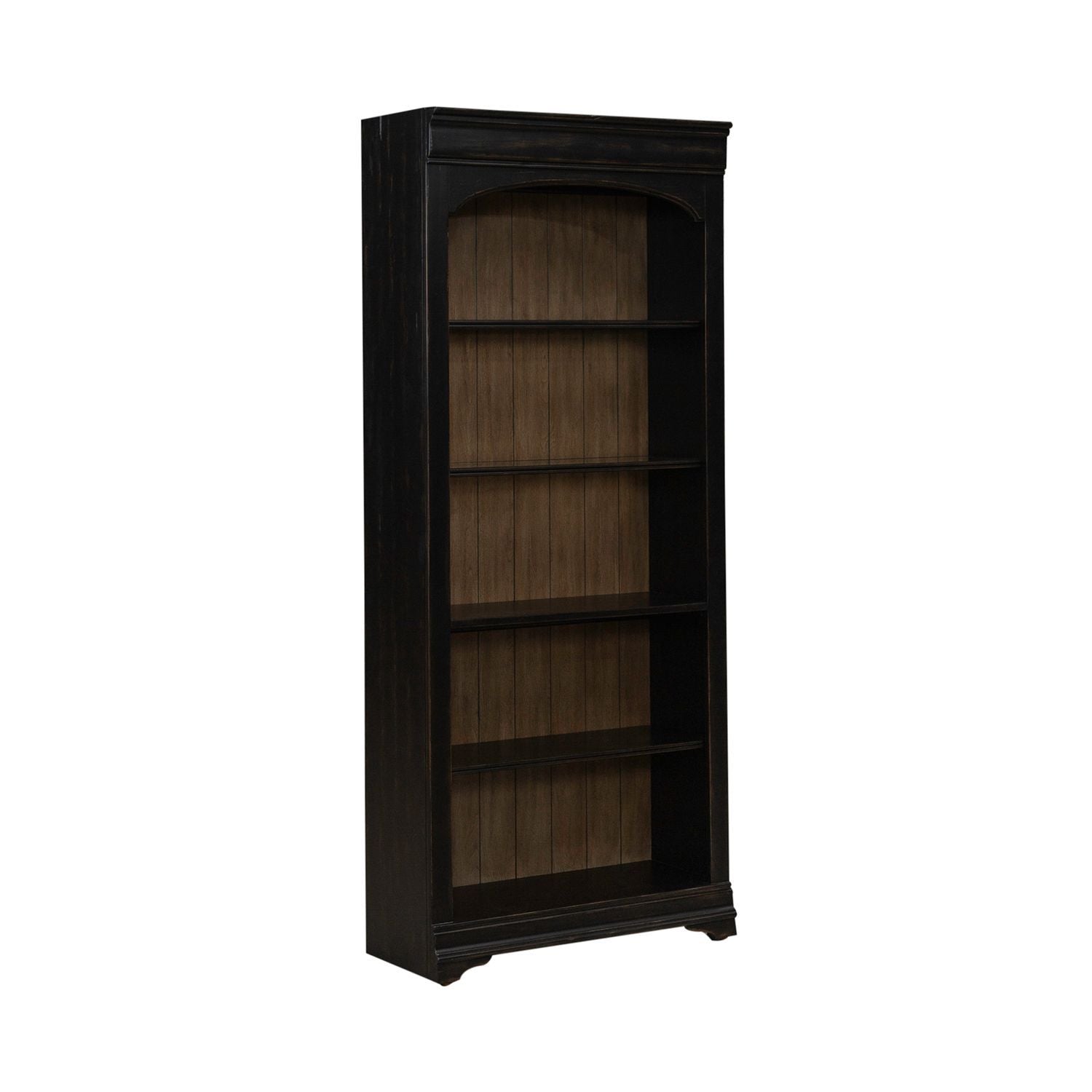 Meritage - 2 Piece Bunching Bookcase - Black