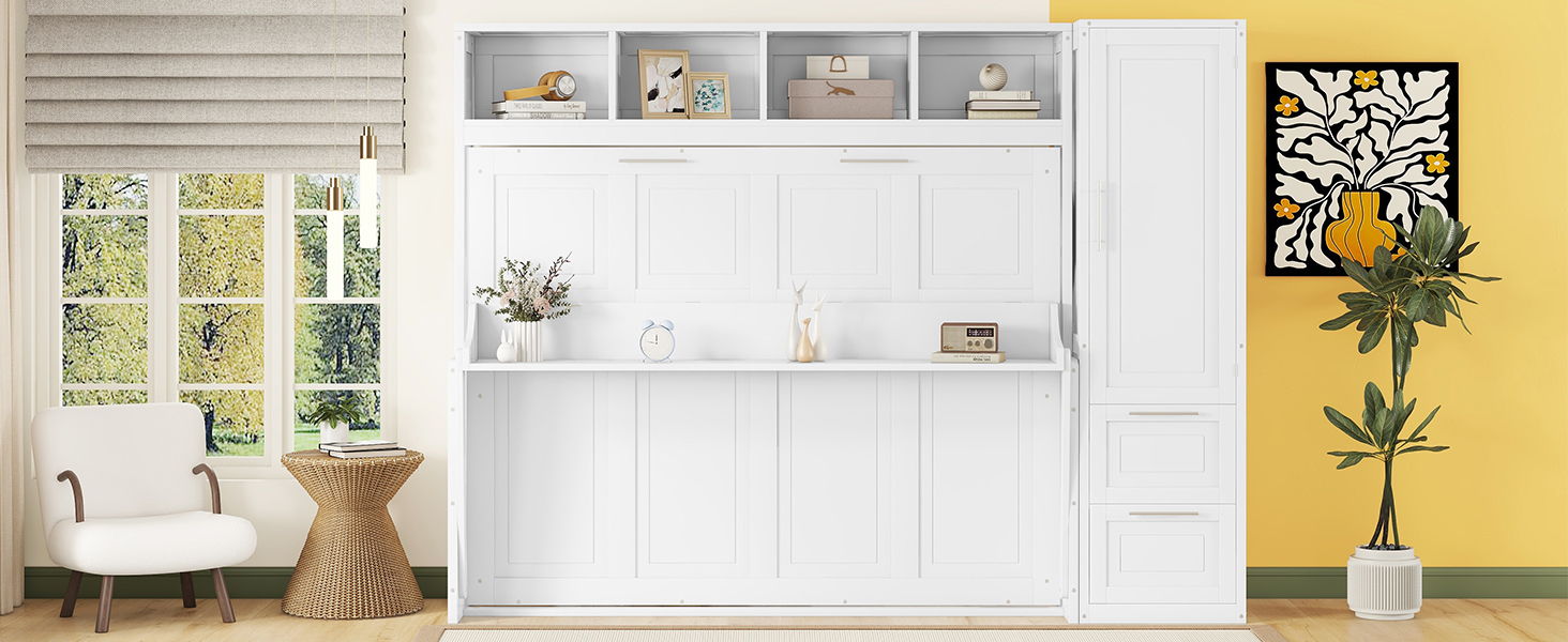 Murphy Wall Bed With Closet And Drawers