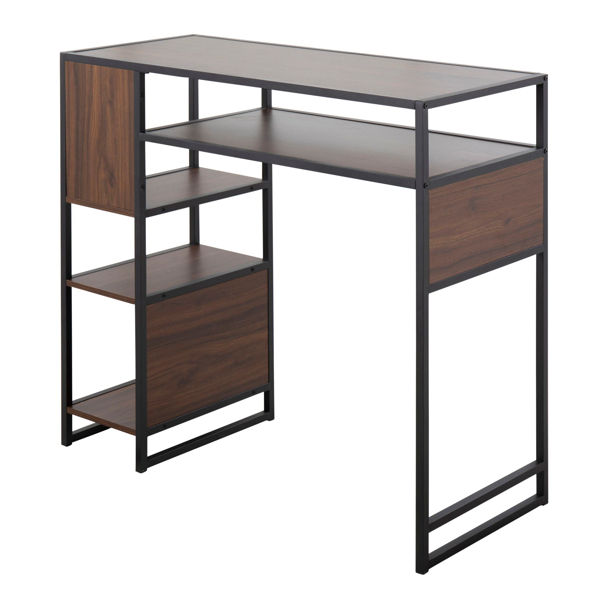 Display - Farmhouse Bar Height Table With Storage Space