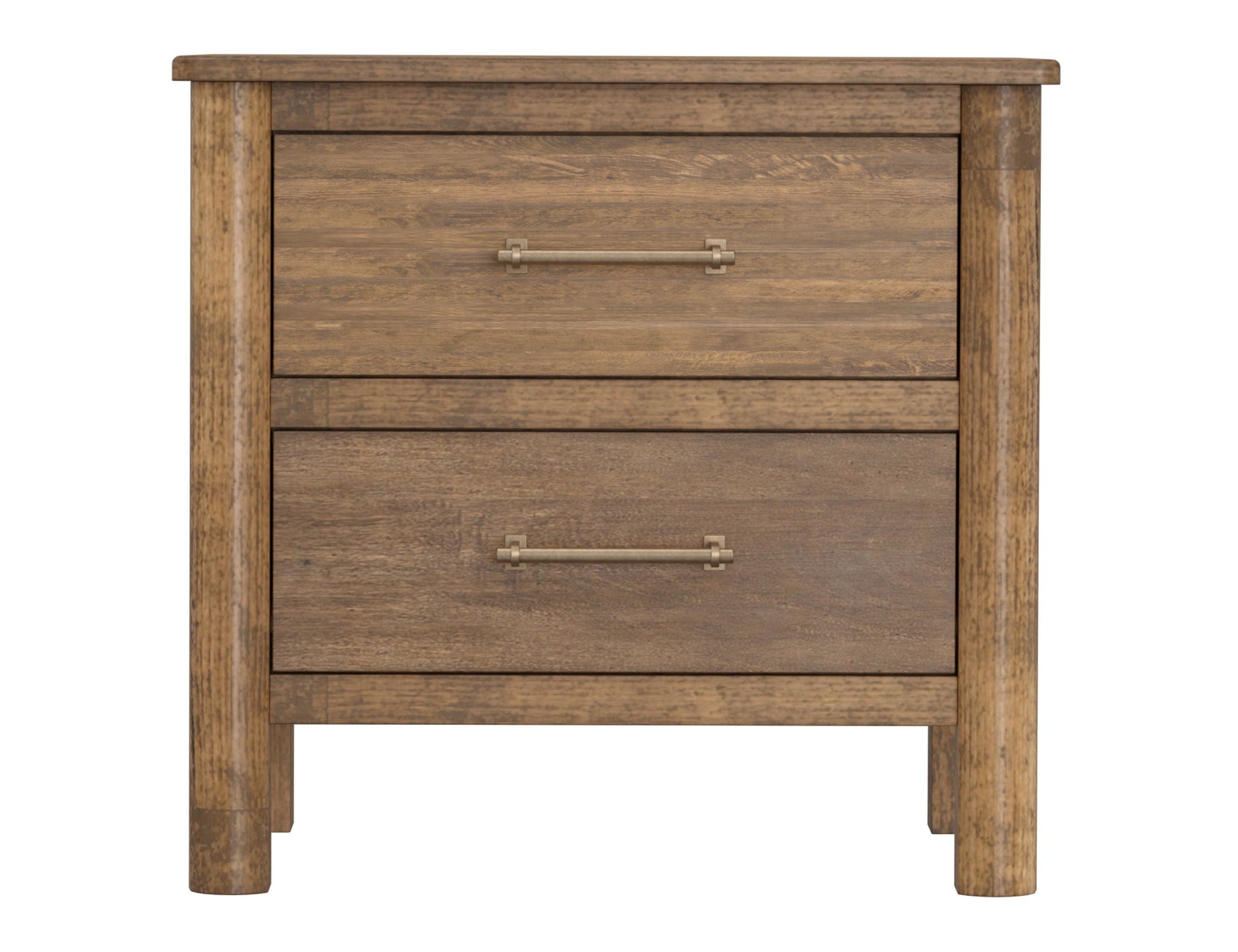 International Furniture Direct Olimpia - Nightstand - Towny Brown | Meri Furniture