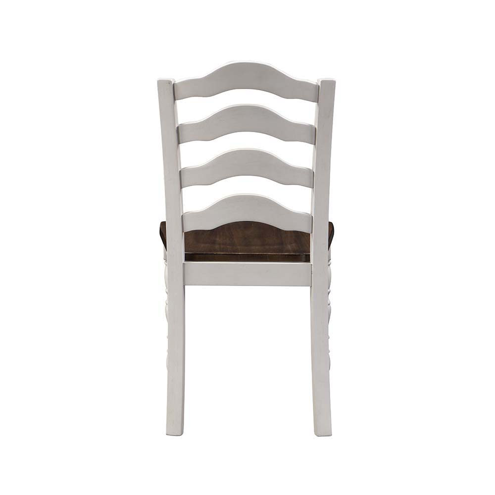 Bettina - 5 Piece Dining Set - Gray & Weathered Oak