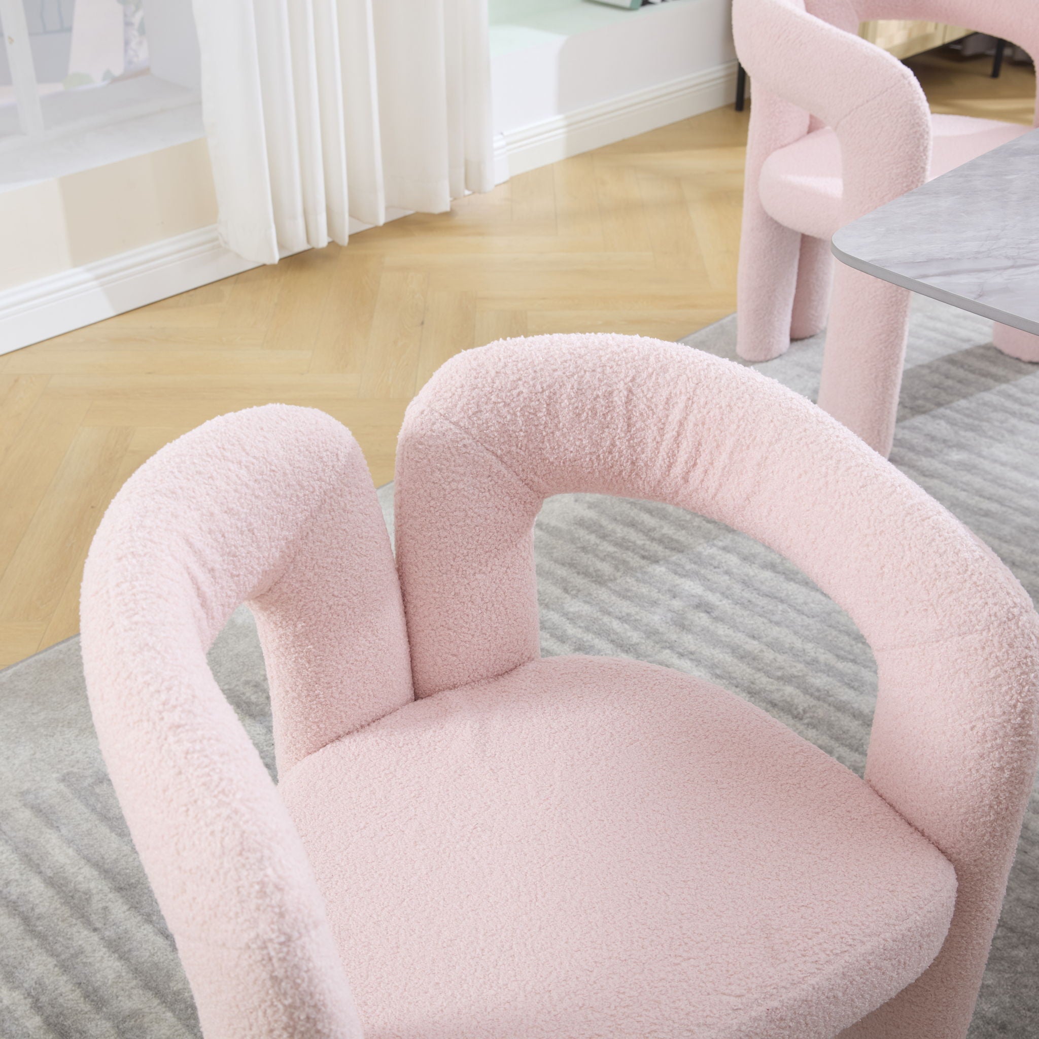 Coolmore Contemporary Designed Accent / Dining Chair With Armrests