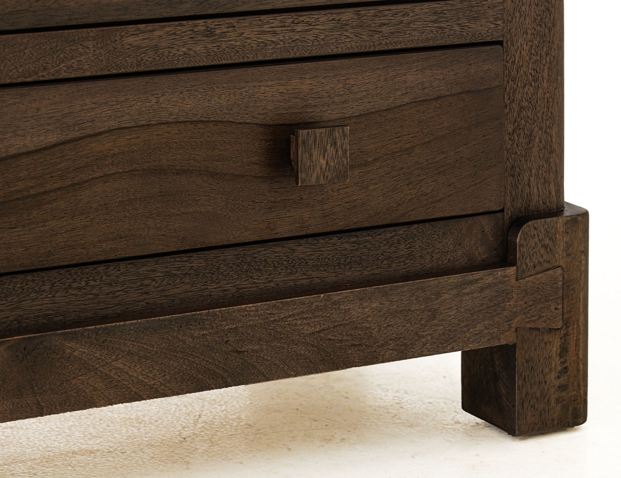 Atenas - Console With 4 Drawer And 2 Doors - Dark Brown