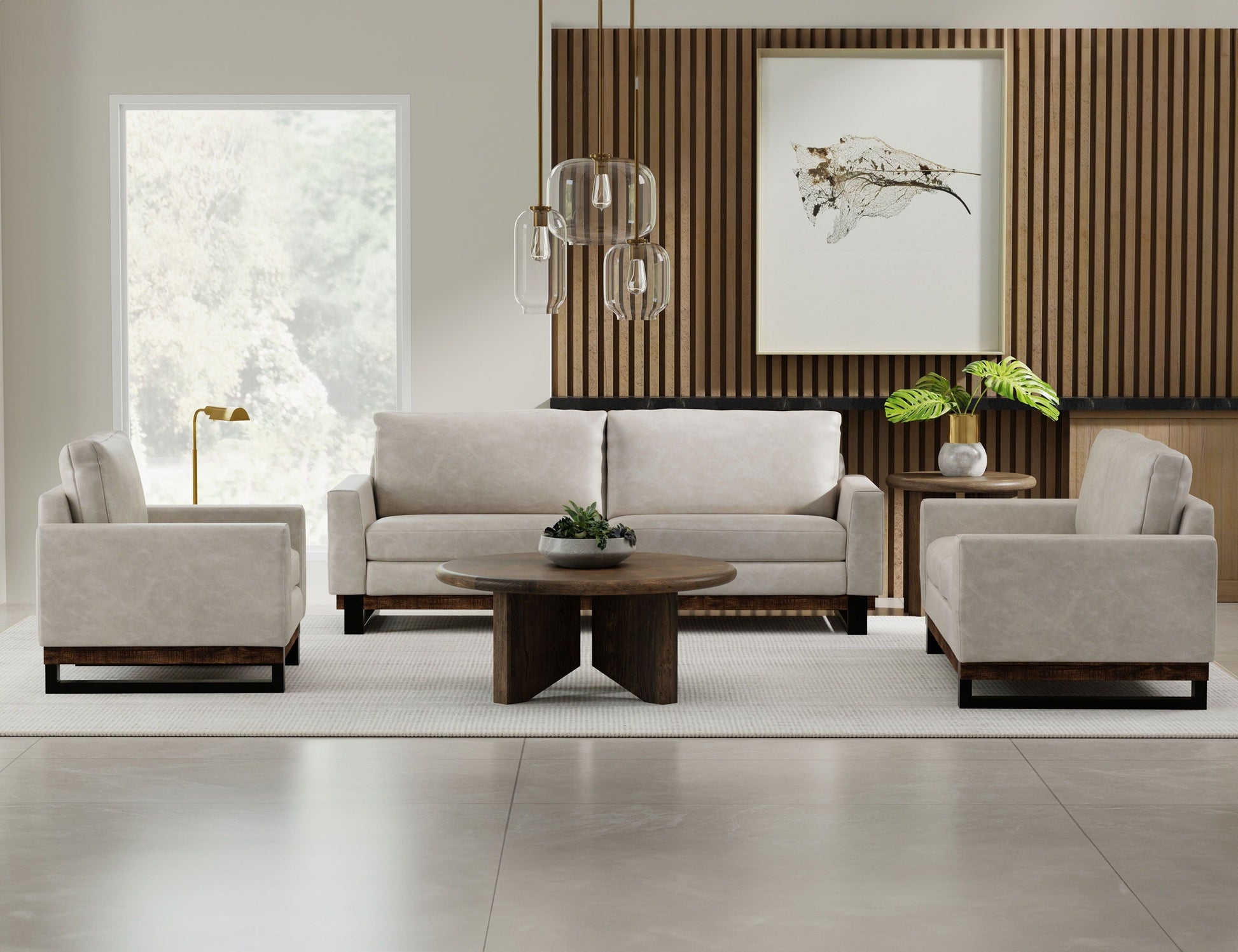International Furniture Direct Blackburn - Sofa - Marfil | Meri Furniture