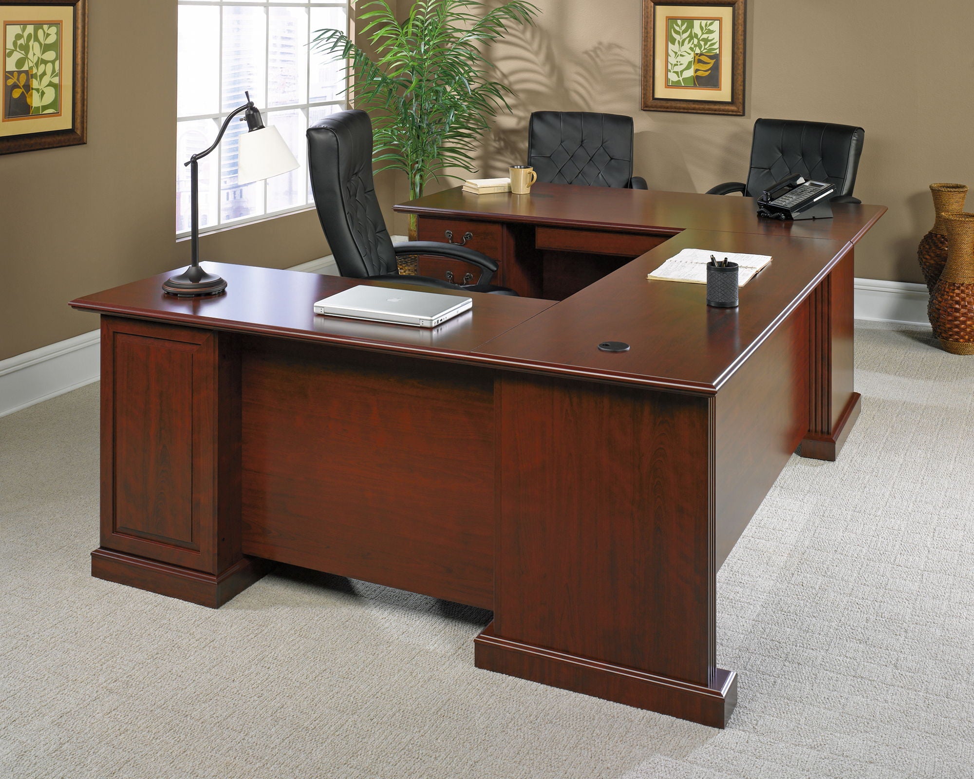 Heritage Hill Executive Desk Classic Cherry