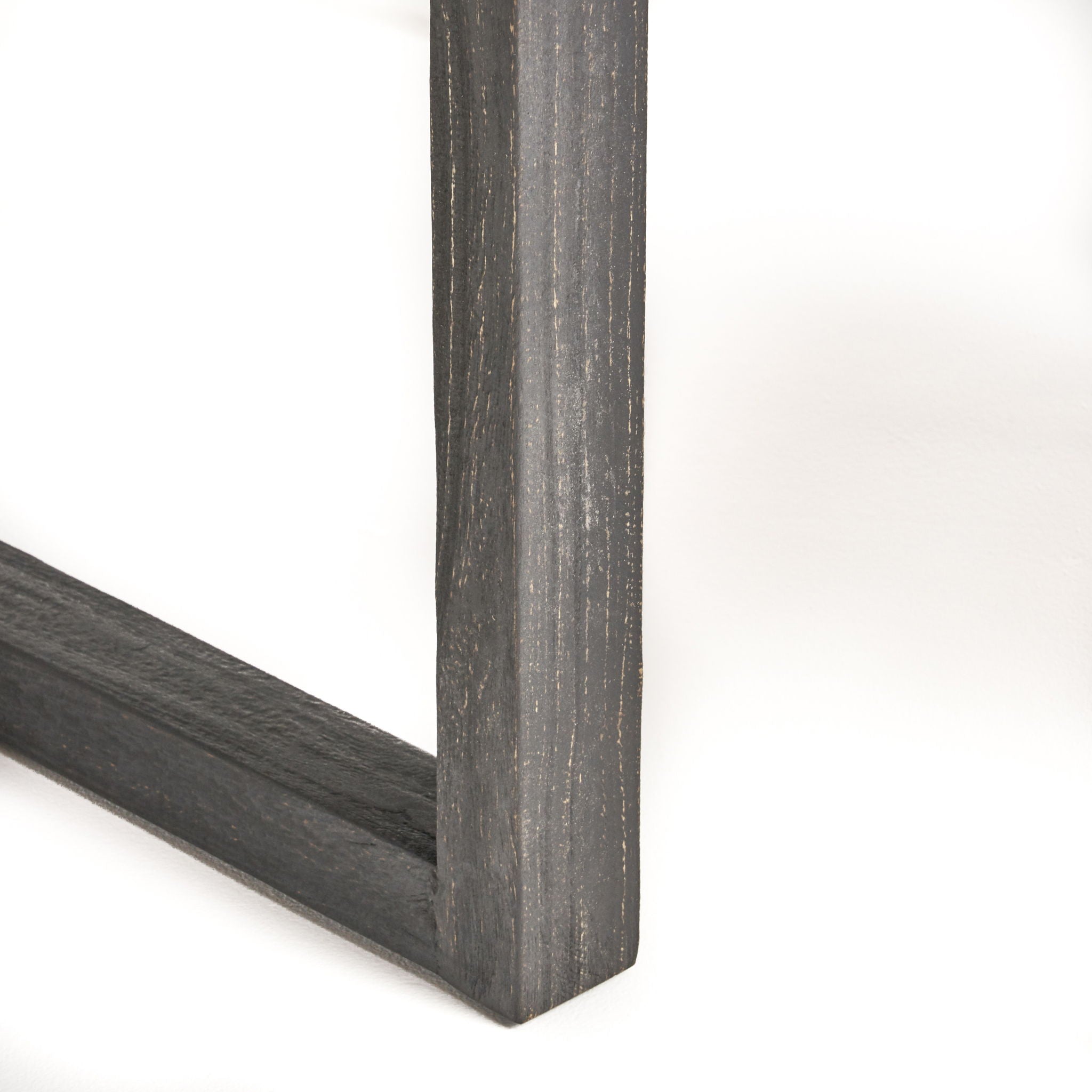 Outdoor Acacia Wood Dining Table, Sandblast Finish