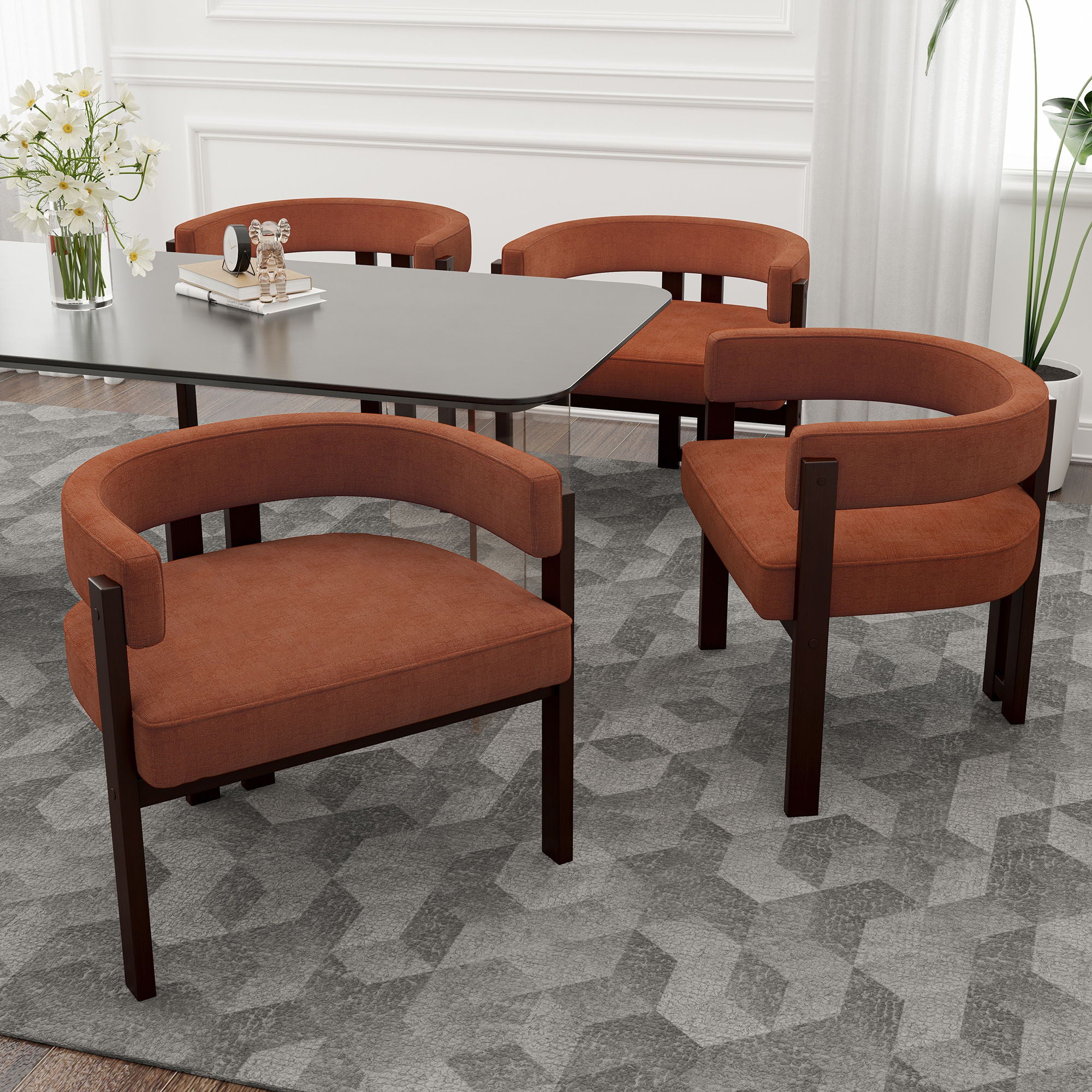 Modern Accent Teddy Upholstered Armchair