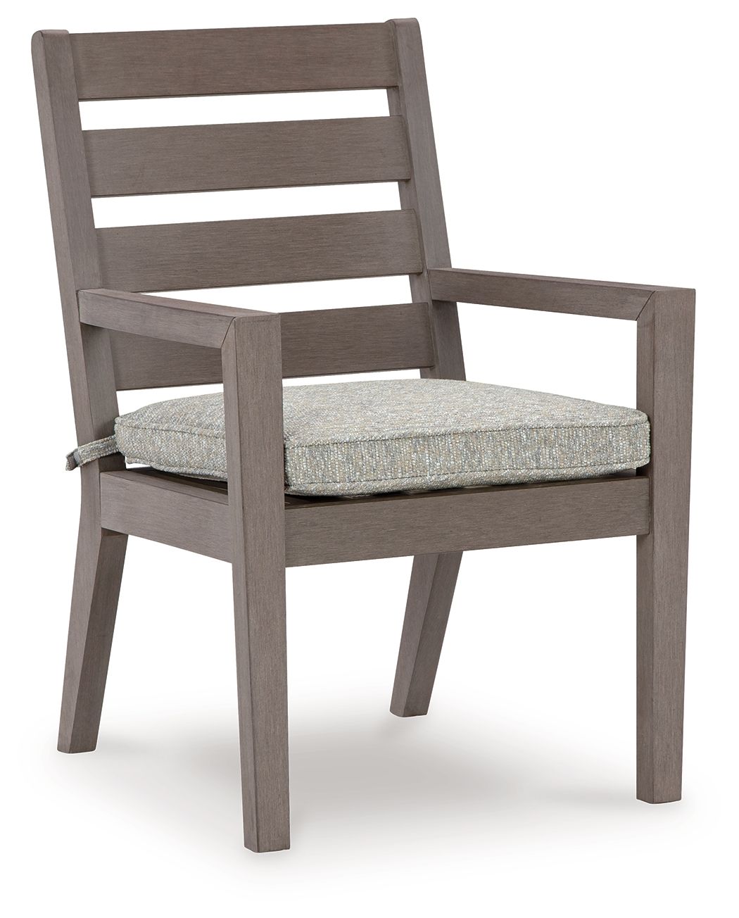 Signature Design by Ashley® Hillside Barn - Gray / Brown - Arm Chair With Cushion (Set of 2) | Meri Furniture
