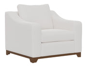 Natural Parota - Armchair - Mink Withe