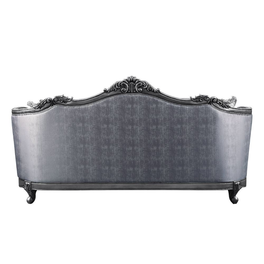 ACME Ariadne - Sofa - Fabric & Platinum | Meri Furniture
