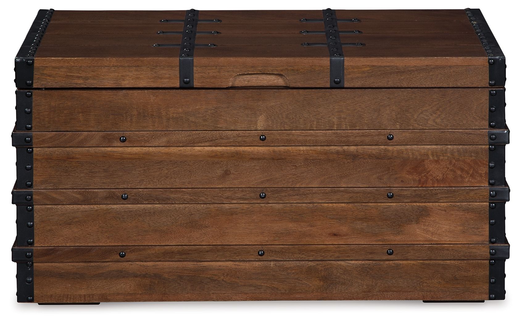 Ashley Furniture Kettleby - Brown - Storage Trunk | Meri Furniture