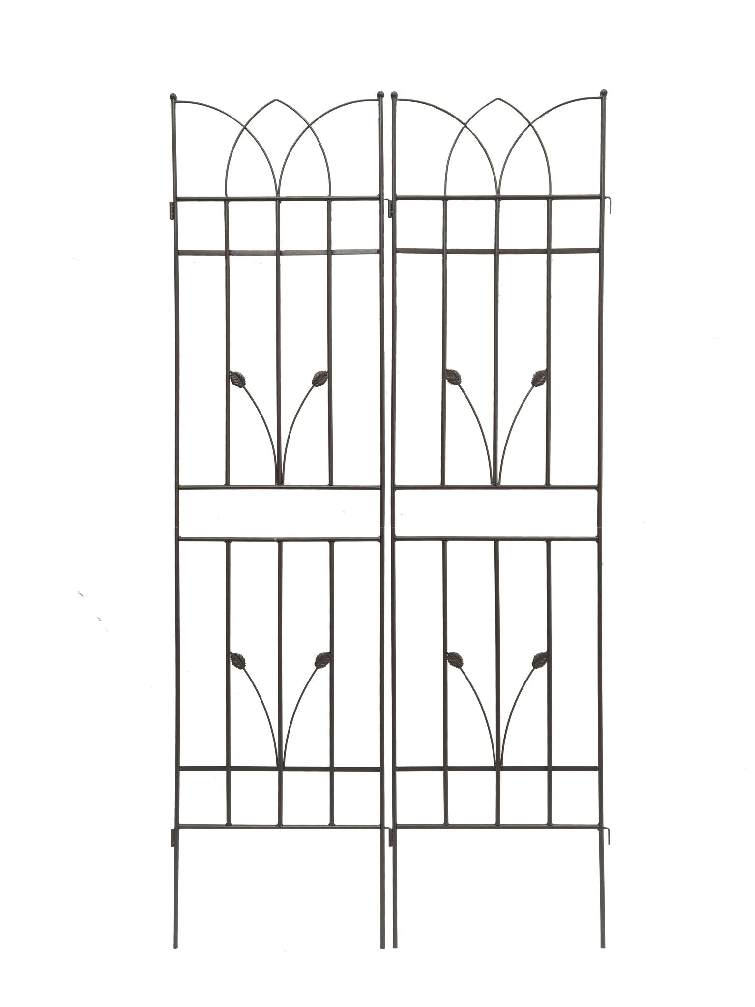 Metal Garden Trellis Rustproof For Climbing Plants Outdoor Flower Support