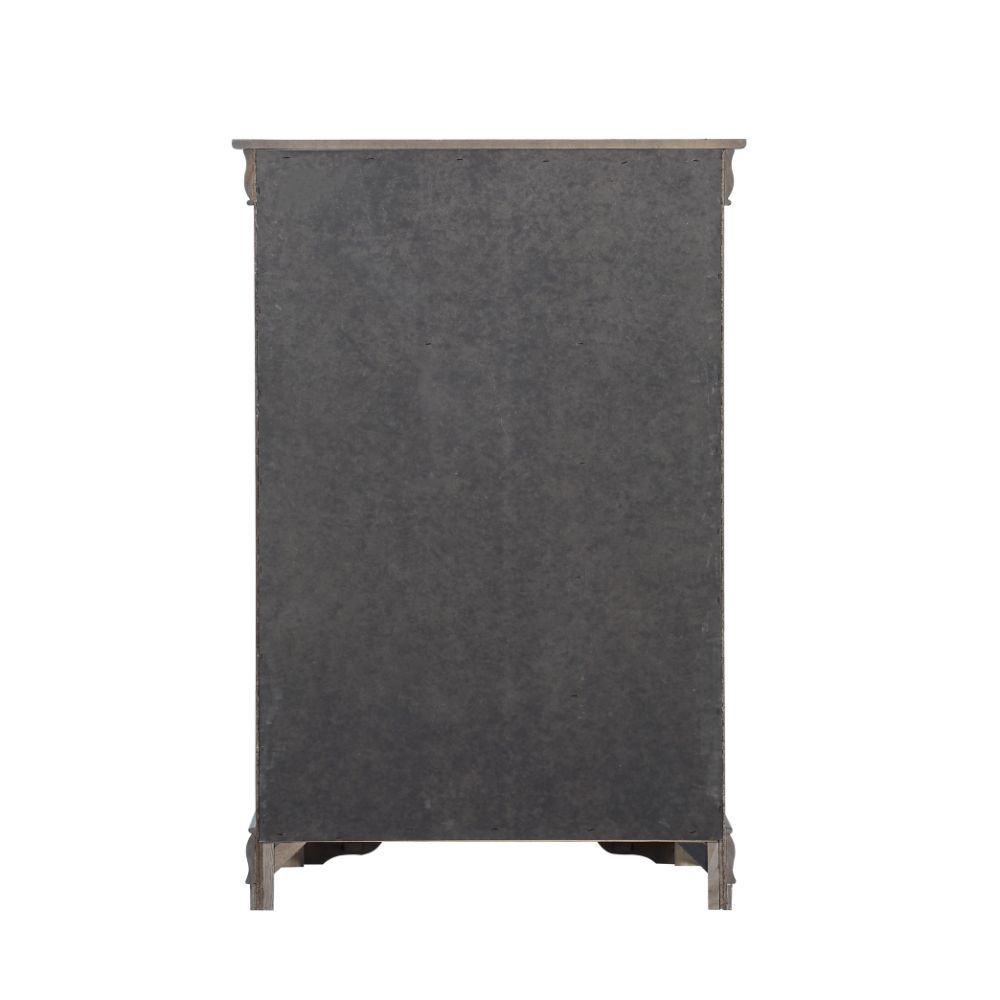 ACME Bring casual elegance into your home with the Louis Phillipe chest. This chest is a piece that offers any bedroom a sophisticated look. | Meri Furniture