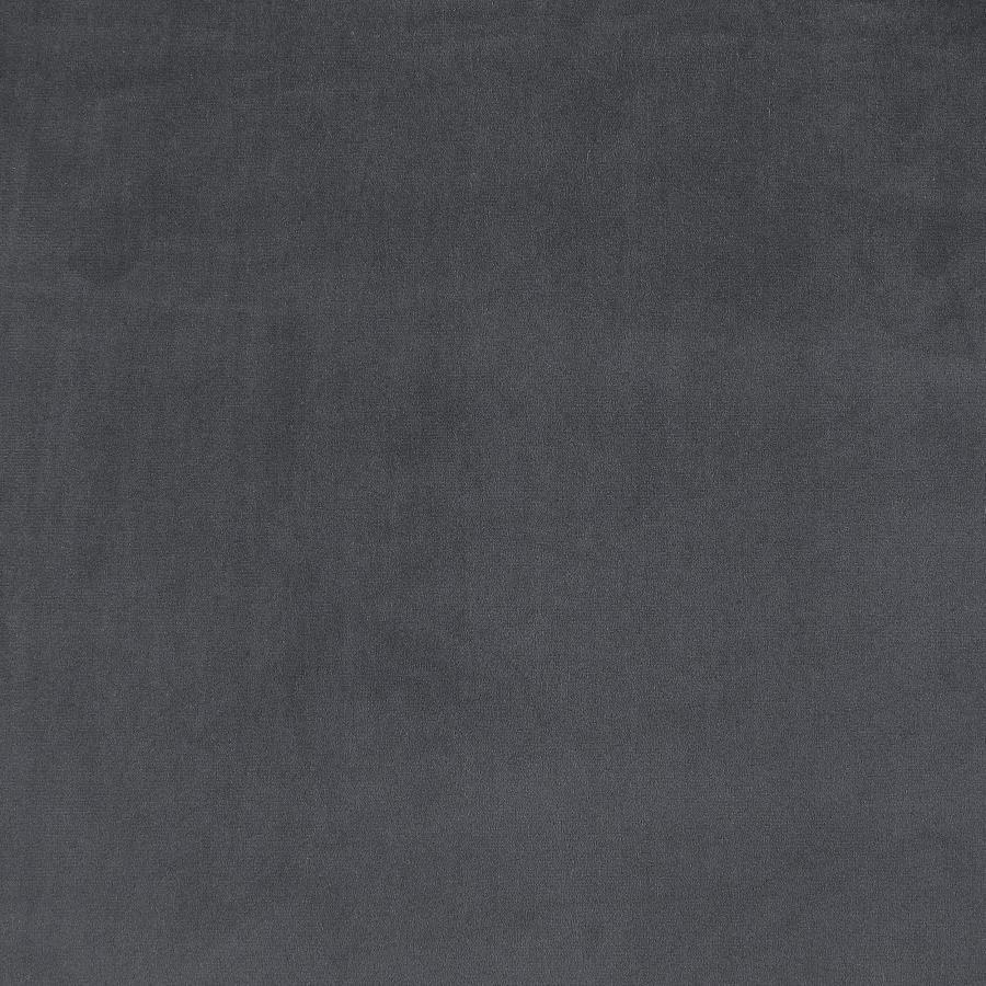 Brookside - Velvet Upholstered Curved Sofa - Dark Gray