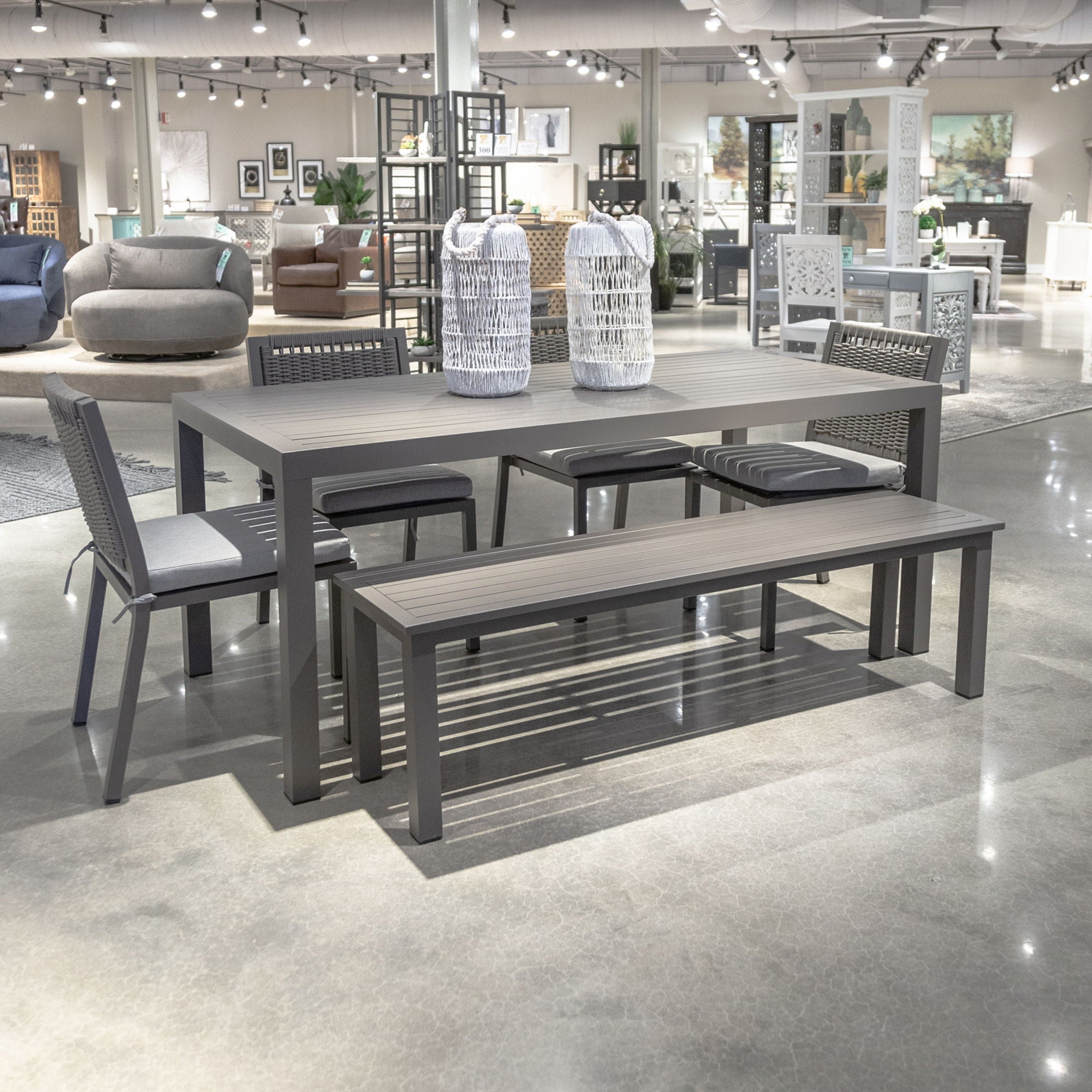 Liberty Furniture Plantation Key - Outdoor Rectangular Dining Set | Meri Furniture