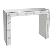 Hessa - Console Table - Mirrored & Faux Rhinestone