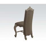 KD, Armless Chair • Padded SEAT & BACK Cushion, Nailhead Trim.