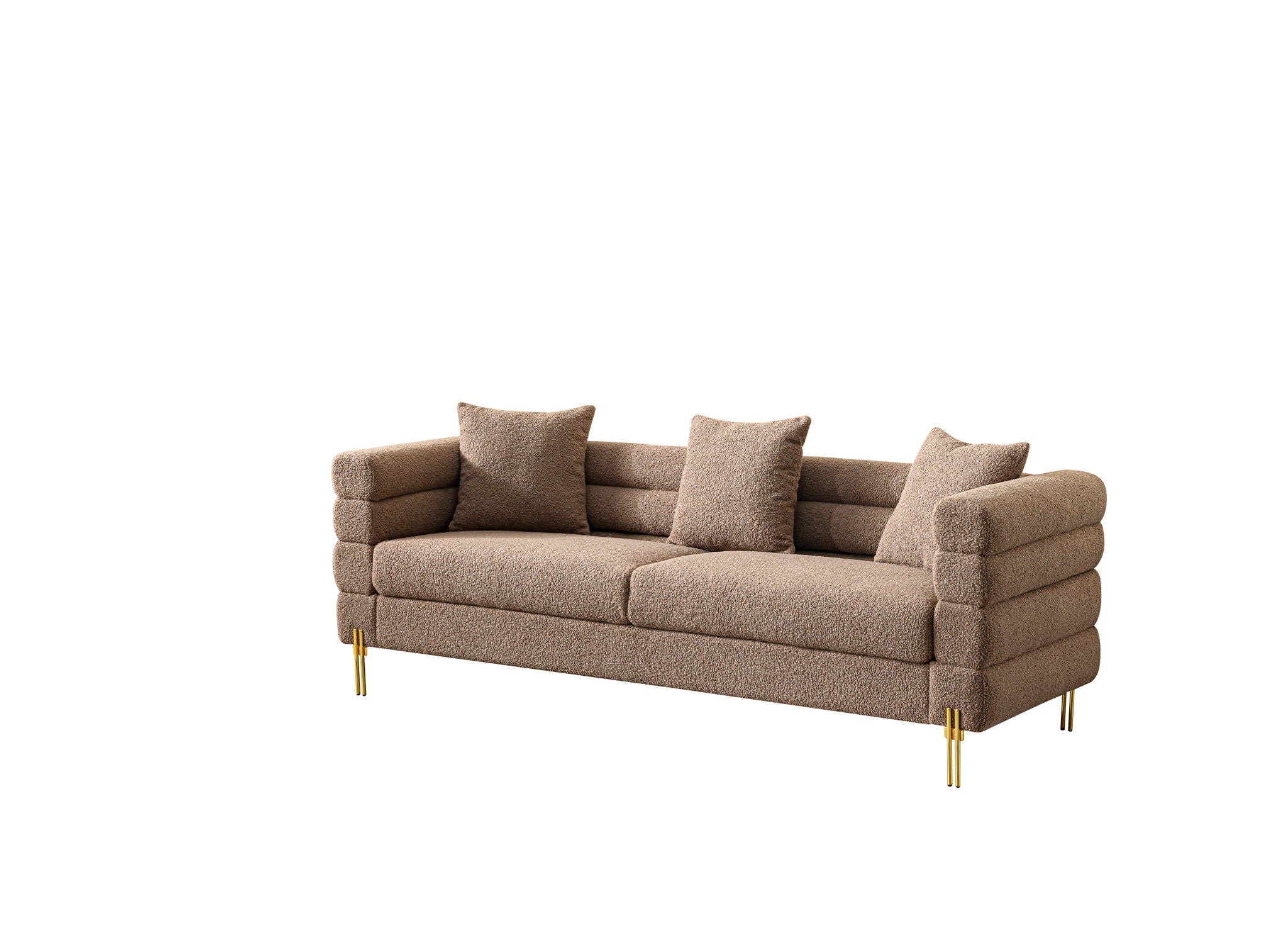 Modern Luxurious And Comfortable Upholstered Sofa