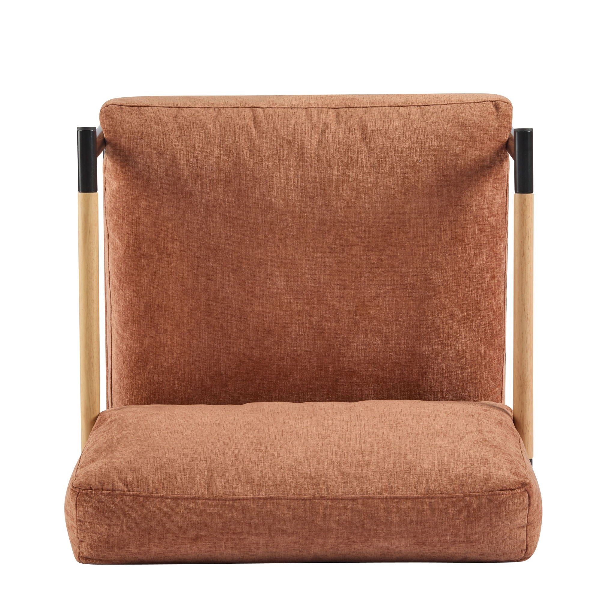 Modern Accent Chair With Plush Cushions, Cozy Seating