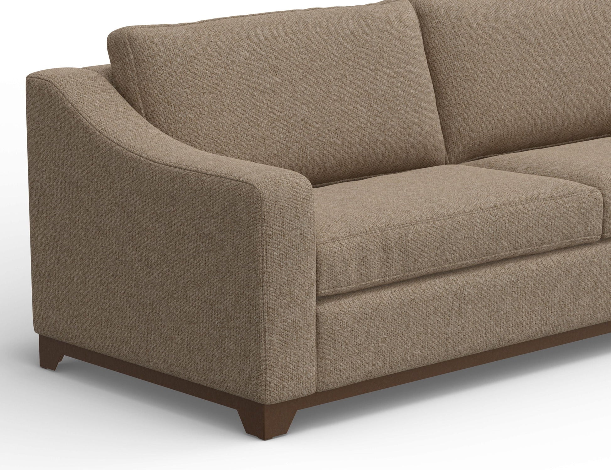 International Furniture Direct Natural Parota - Sofa | Meri Furniture