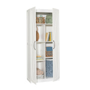 2-Door Farmhouse Storage Cabinet in White