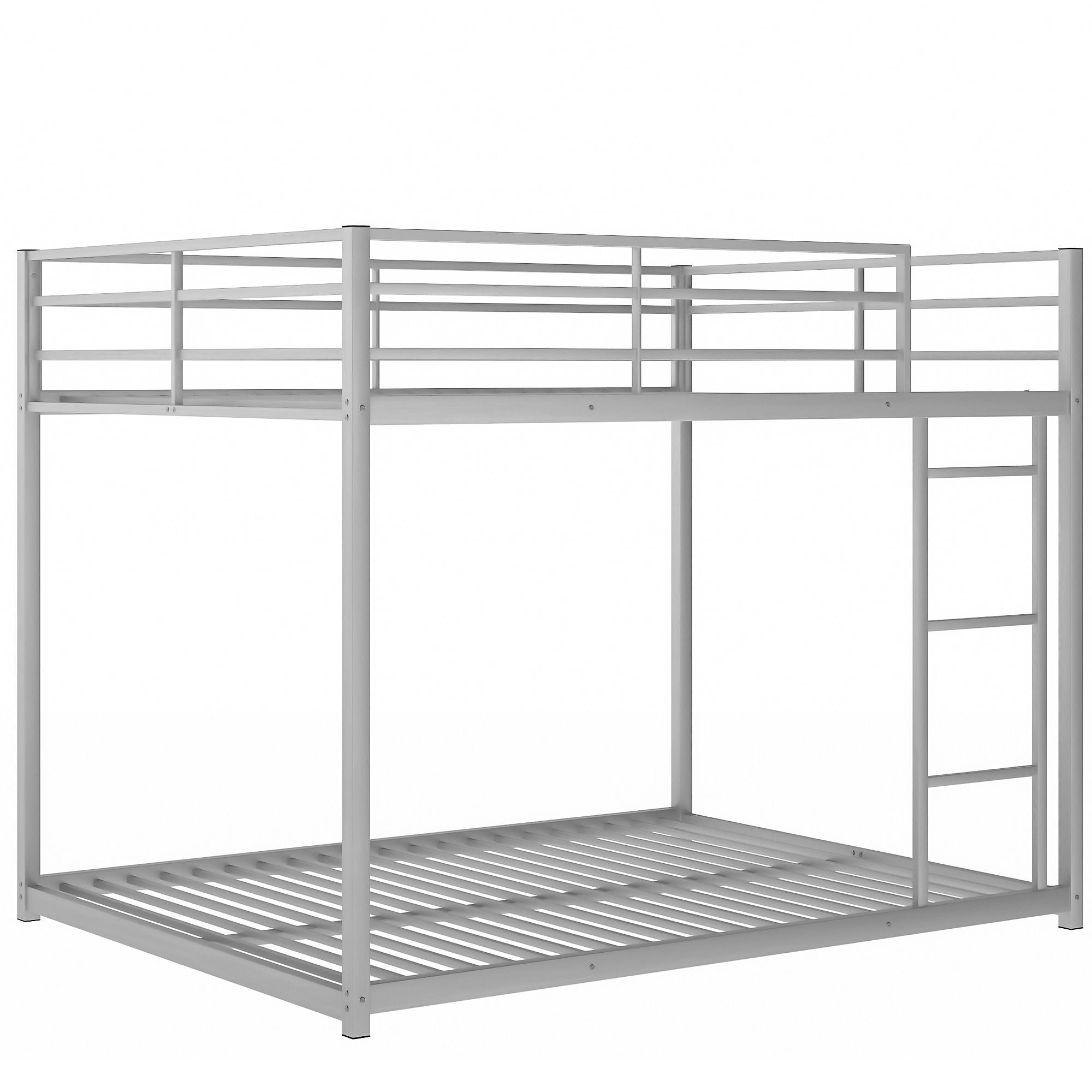 Metal Bunk Bed, Low Bunk Bed With Ladder
