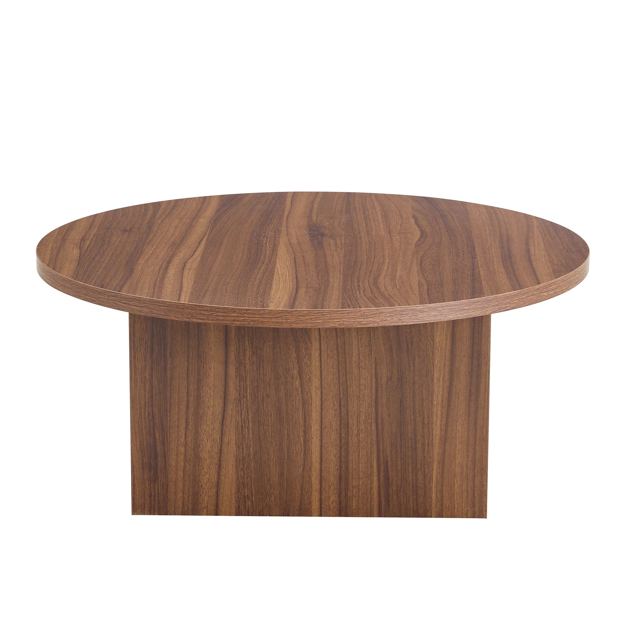 Versatile Round Coffee Table For Various Interior Styles