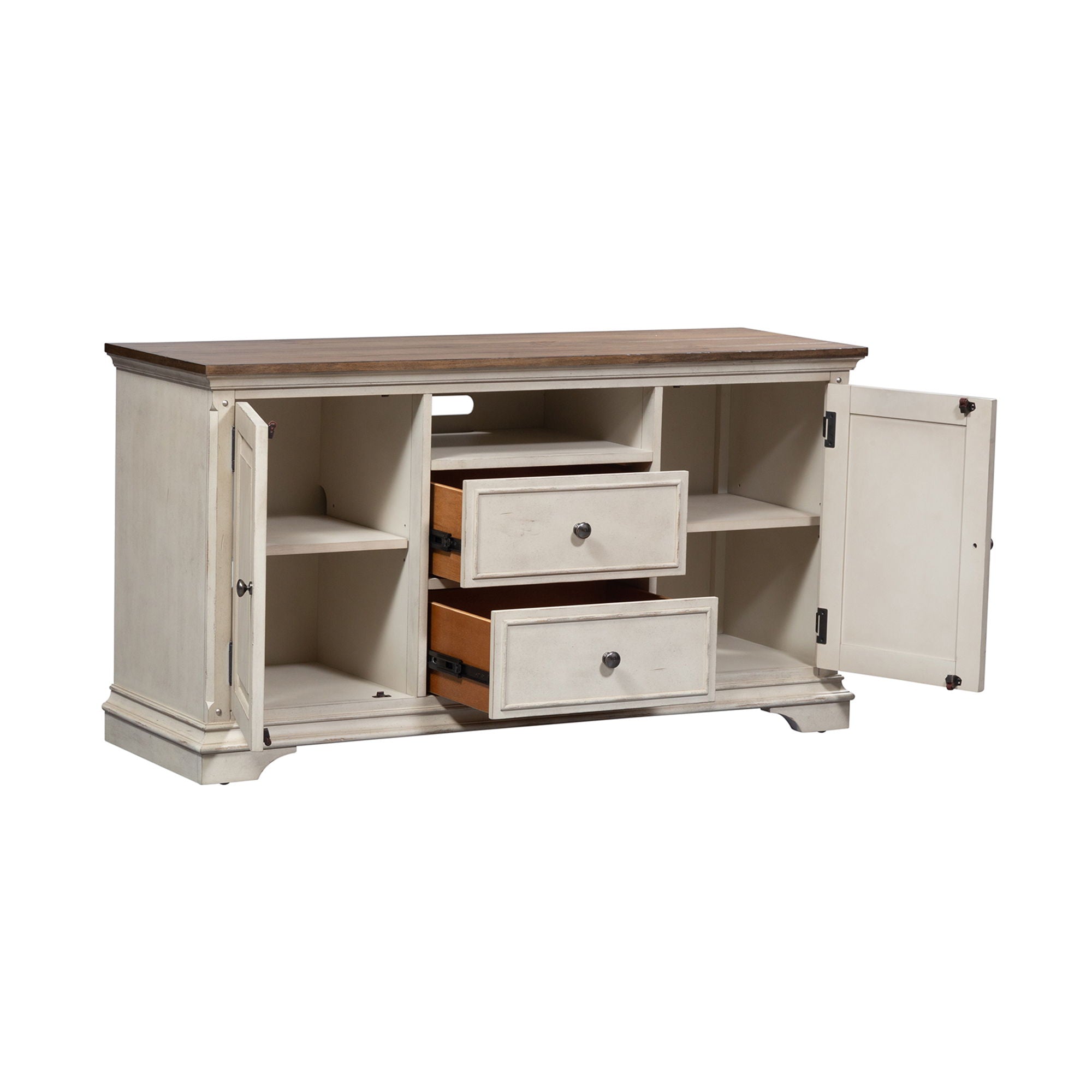 Liberty Furniture Morgan Creek - TV Console | Meri Furniture