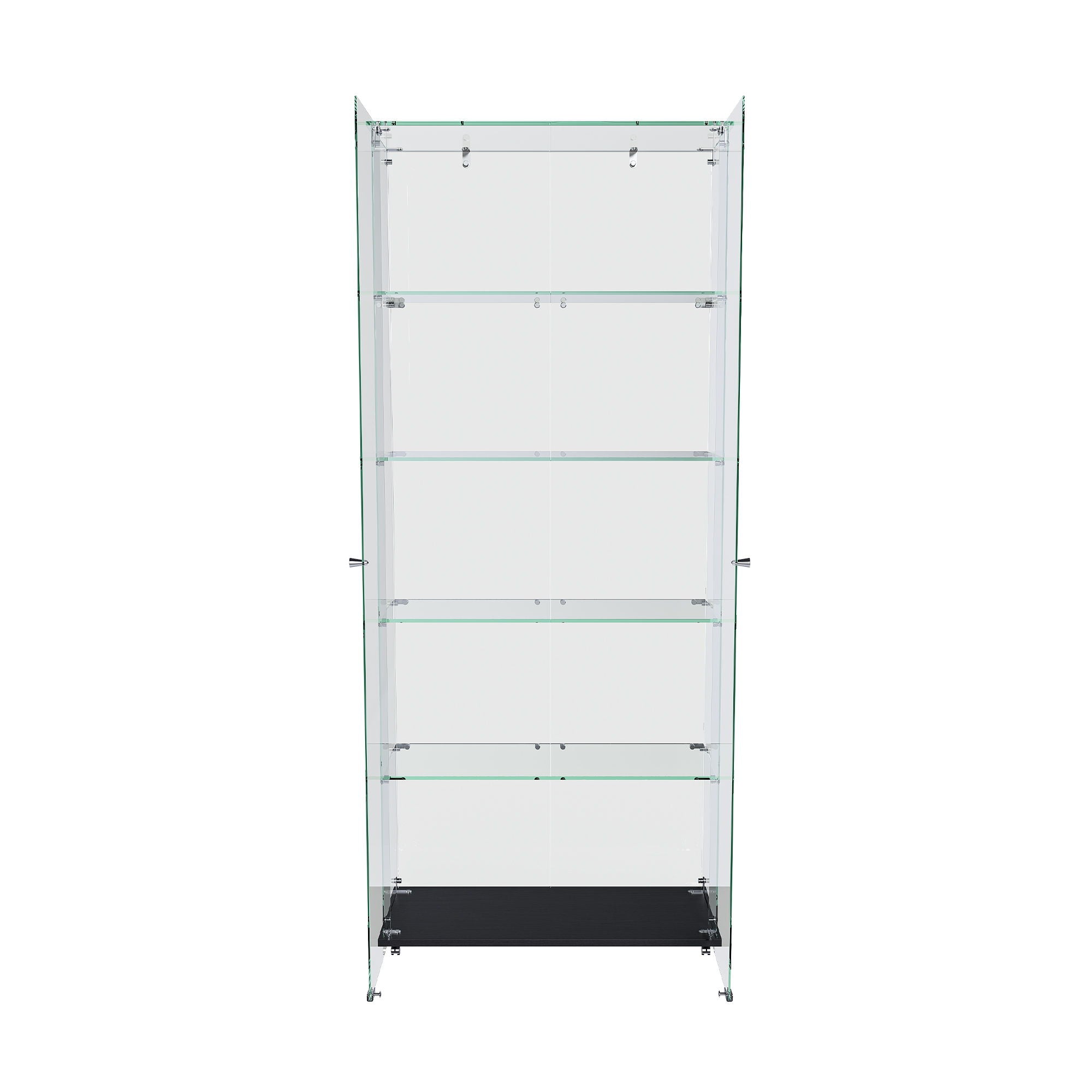 Premium 5 Tier Glass Display Case With 5 Dynamic LED Modes