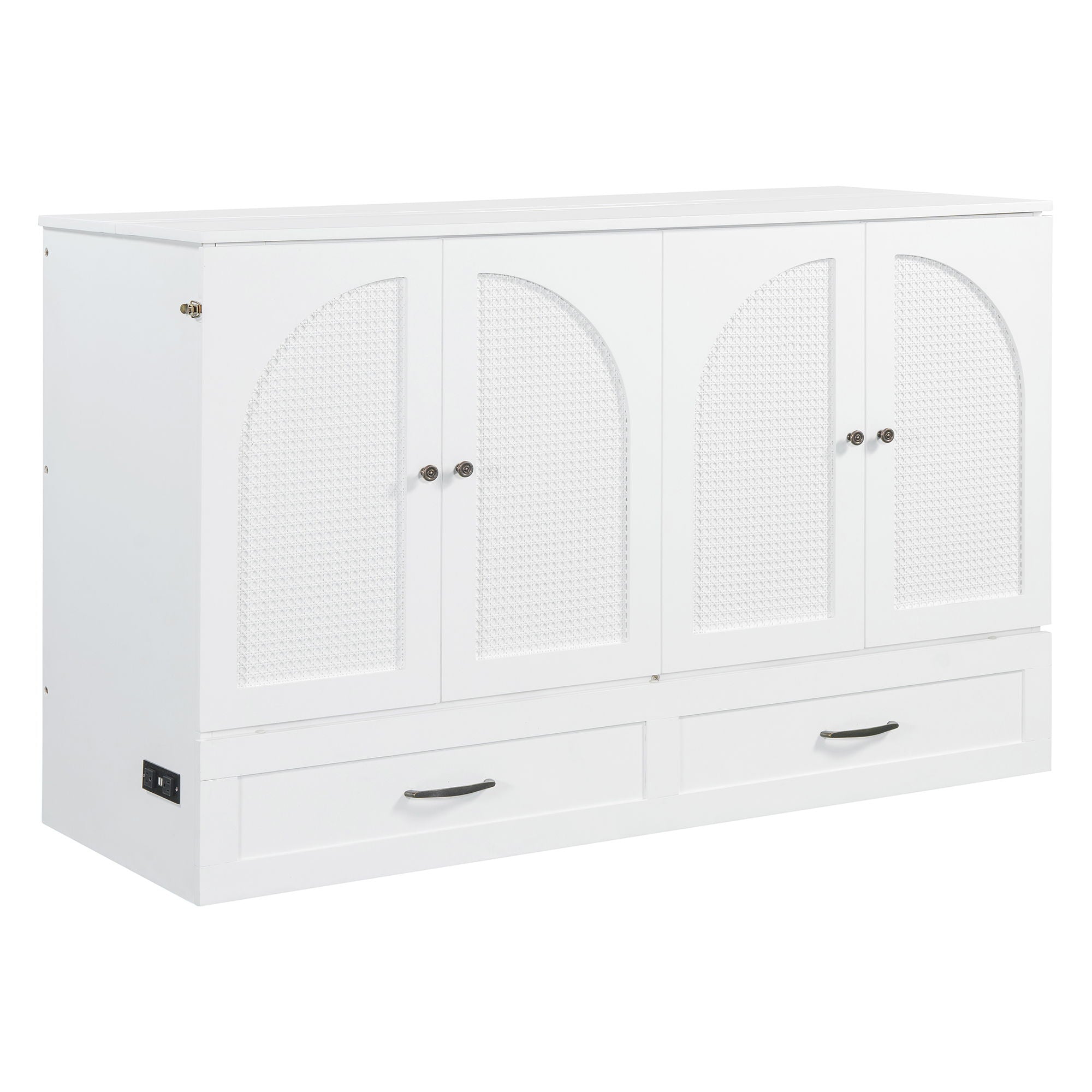 Murphy Bed With Large Drawers