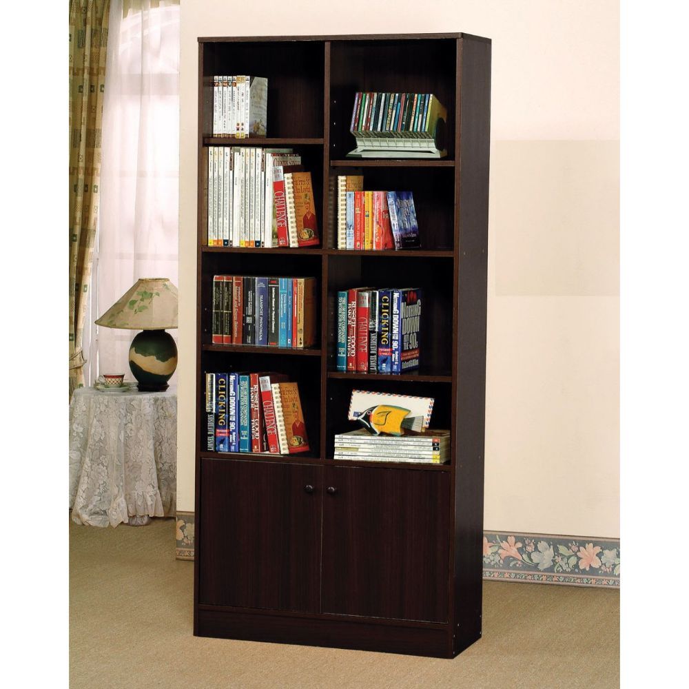 ACME Verden - Bookshelf - Espresso | Meri Furniture