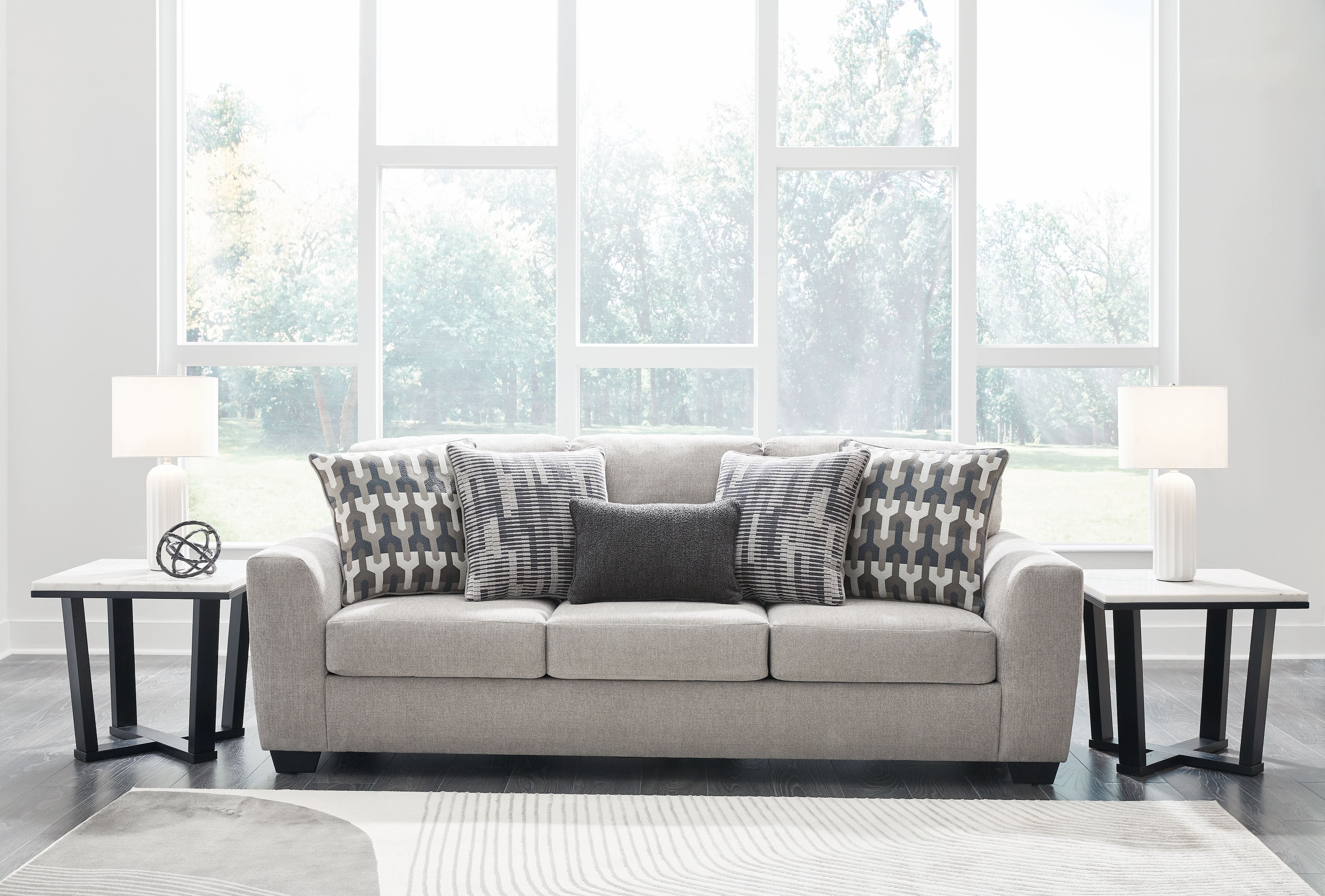 Signature Design by Ashley® Avenal Park - Flannel - Sofa | Meri Furniture
