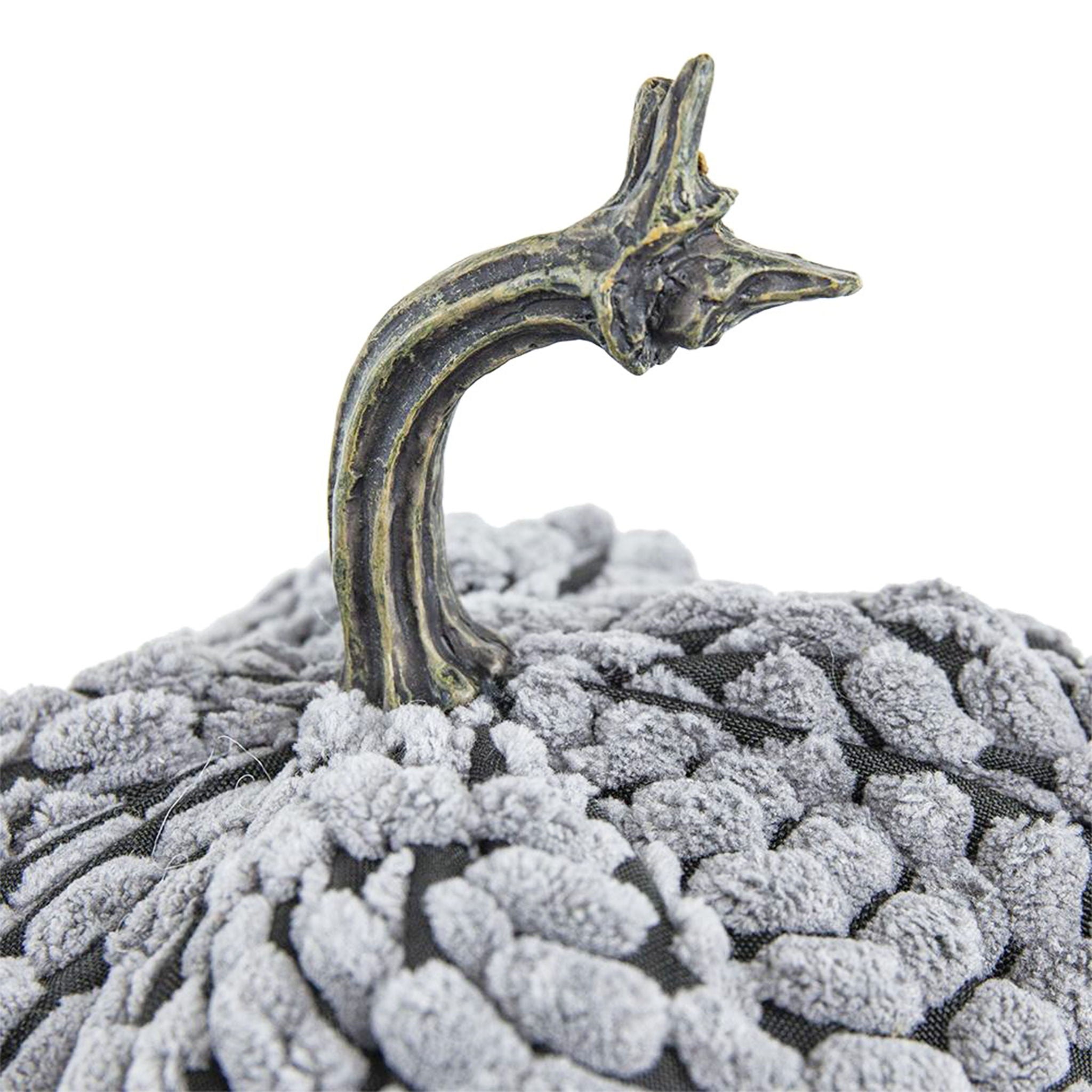 Chenille Weighted Pumpkin Ornament Decor For Holiday Harvest Festival Fall Festival & Thanksgiving