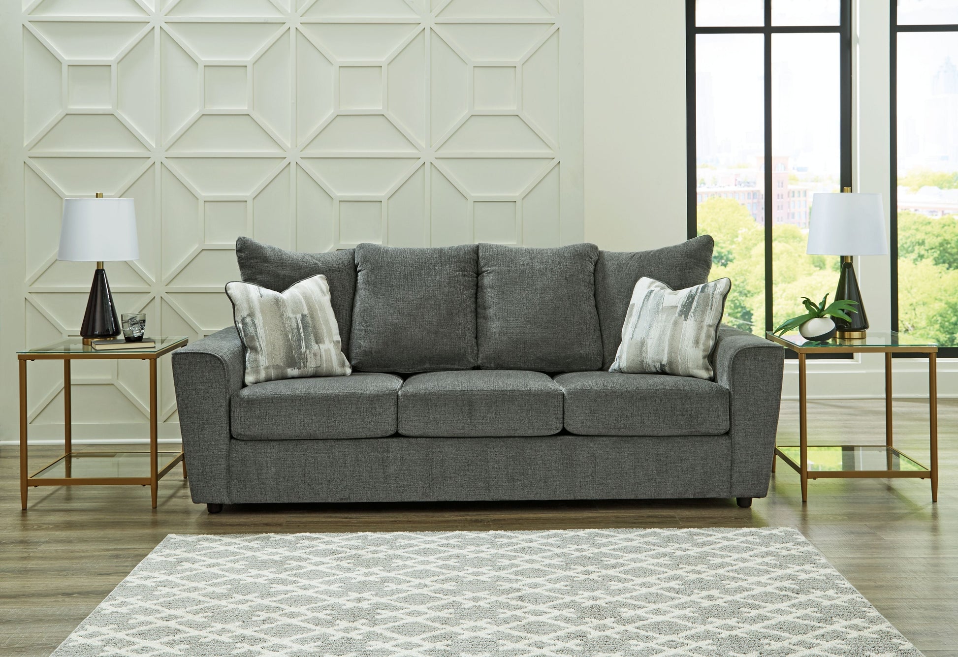 Signature Design by Ashley® Stairatt - Sofa | Meri Furniture