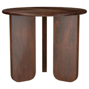 Coaster Fine Furniture Dale - Round Solid Mango Wood Table | Meri Furniture