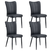 Minimalist Style Minimalist Dining Chairs With Metal Legs