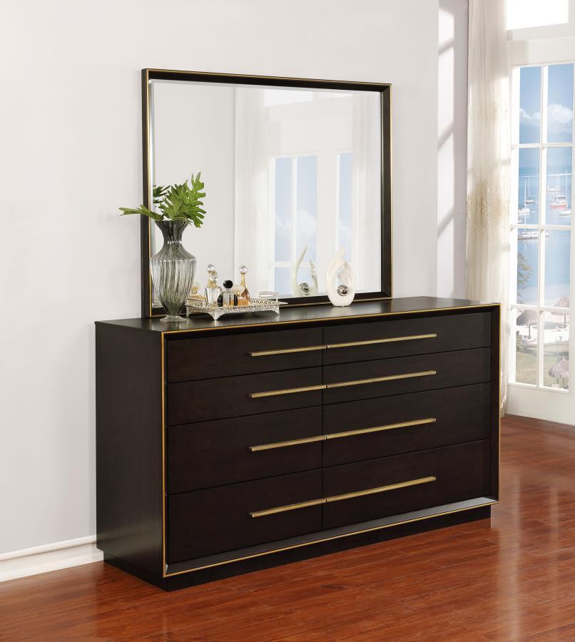Coaster Fine Furniture Durango - 8-Drawer Dresser With Mirror | Meri Furniture