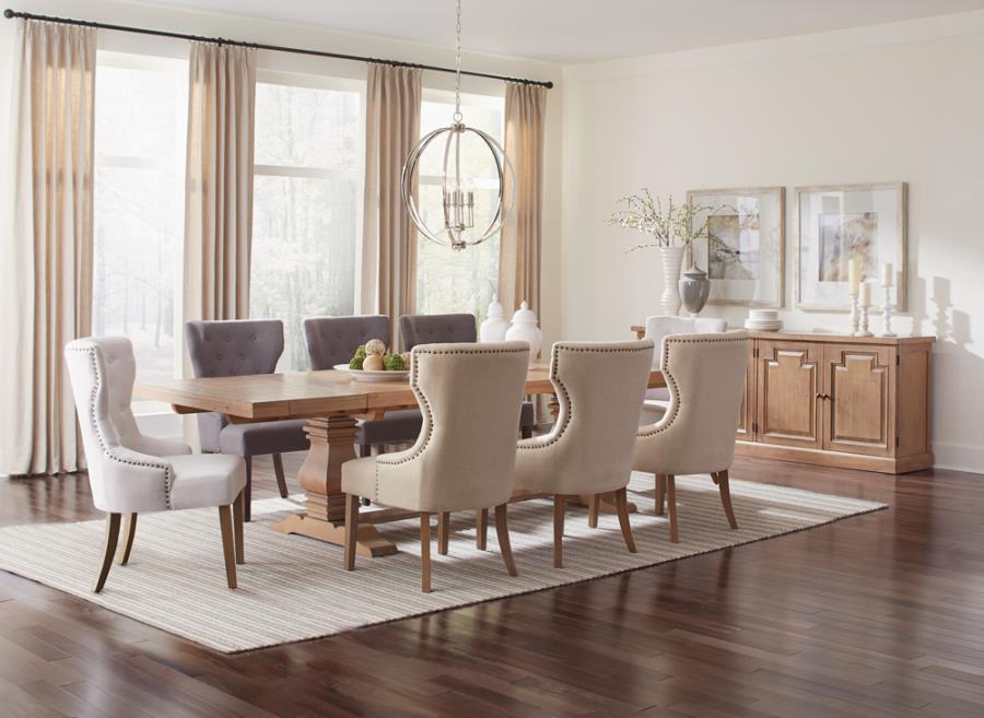 Coaster Fine Furniture Florence - Extension Dining Table - Rustic Honey | Meri Furniture