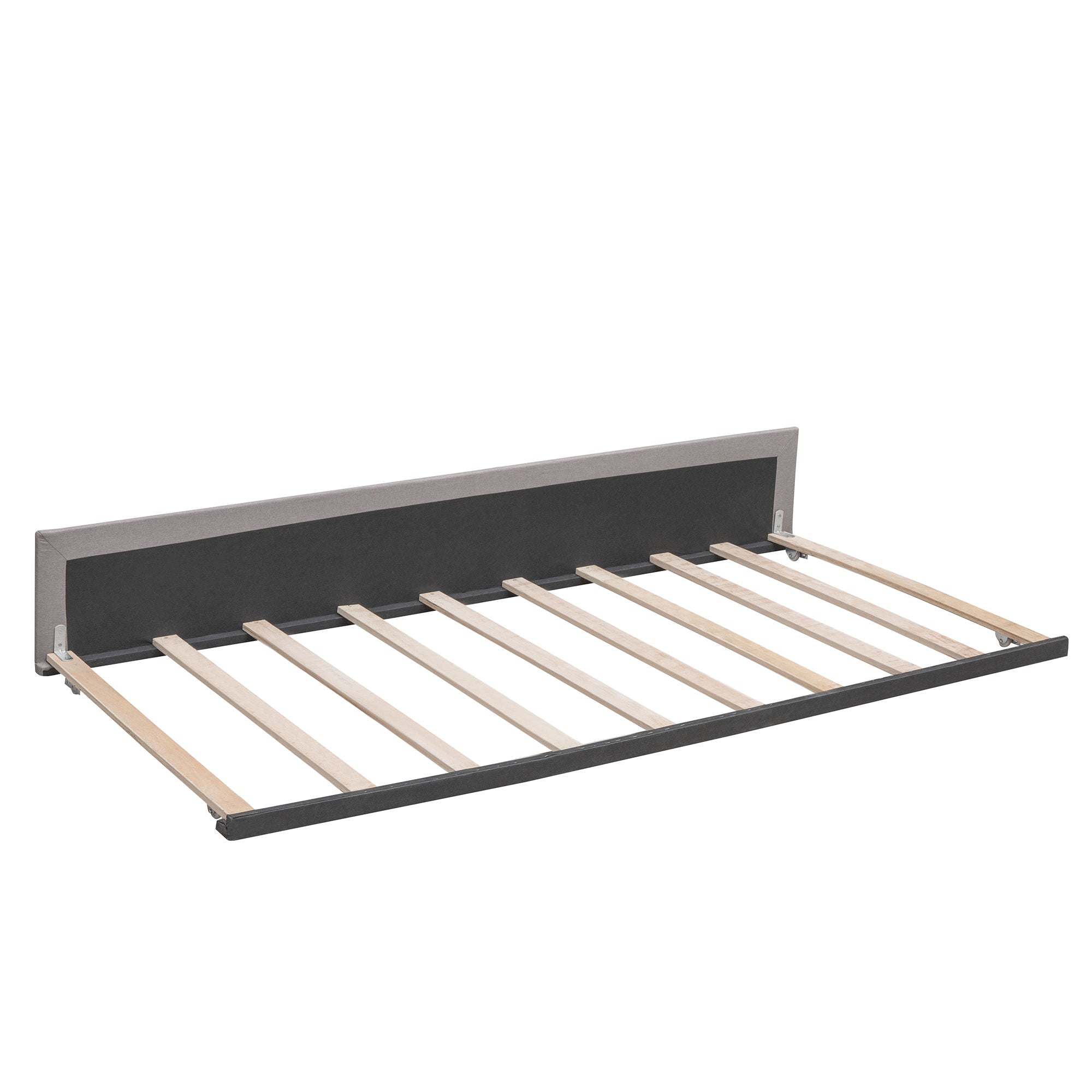 Upholstered Platform Bed With Classic Headboard And Drawers, No Box Spring Needed