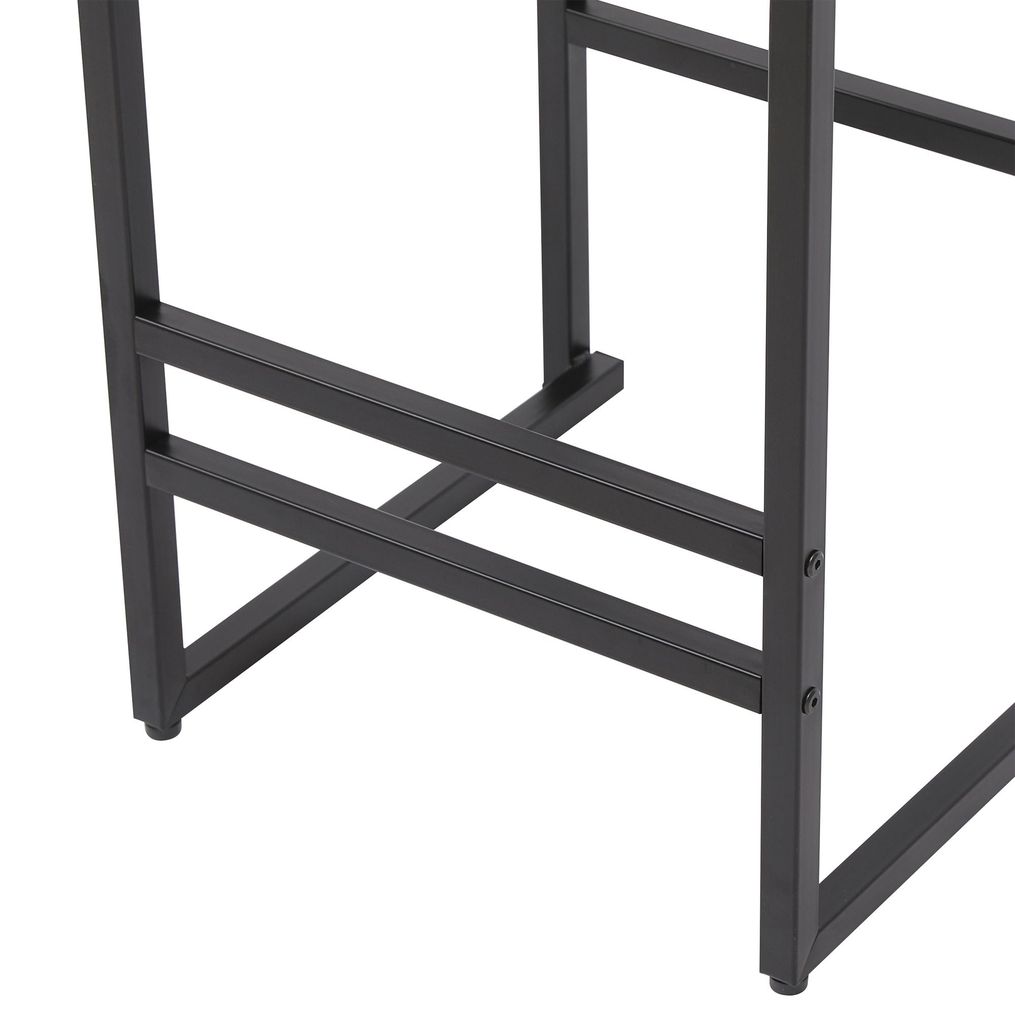 Style B, Woven Bar Stools With Backrest, Paper Rope Weave Dining Chairs For Kitchen Island - Creamy White