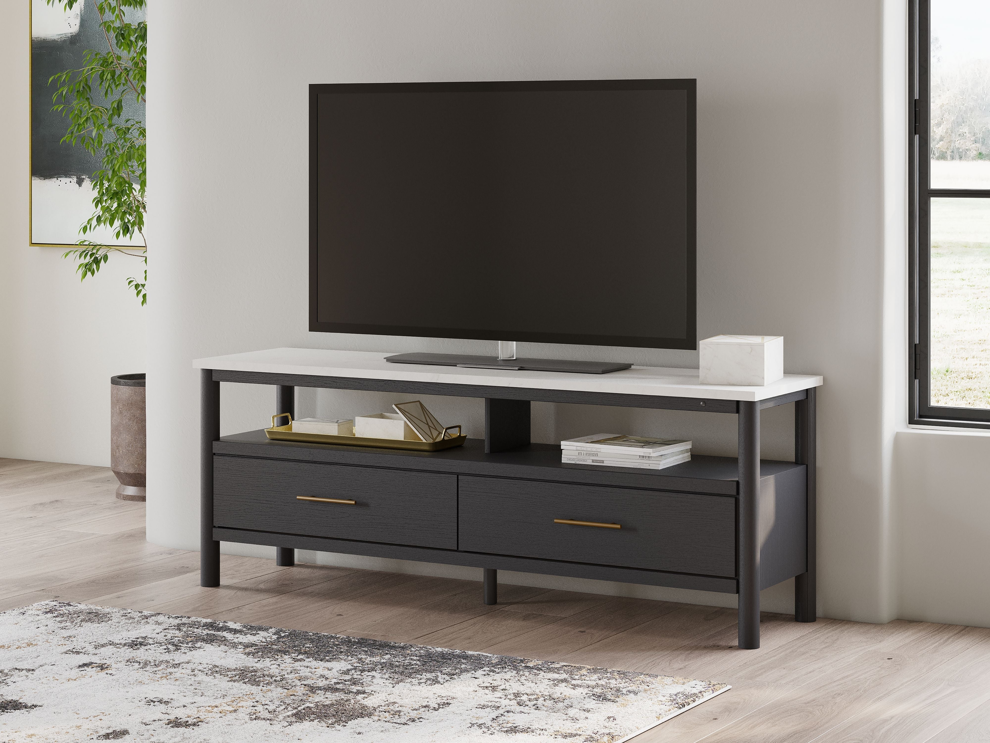 Signature Design by Ashley® Cadmori - TV Stand | Meri Furniture