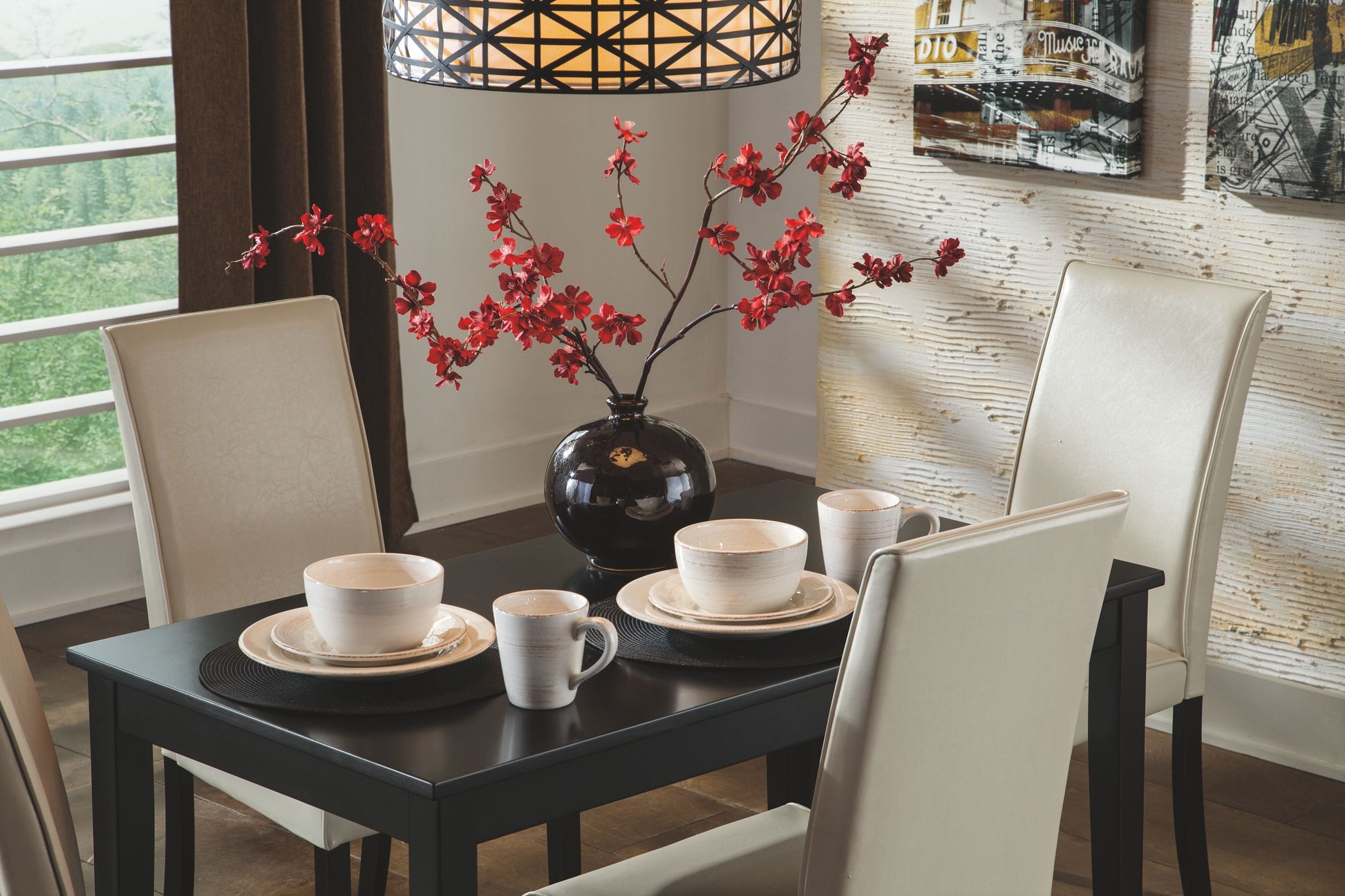 Signature Design by Ashley® Kimonte - Dining Table Set | Meri Furniture