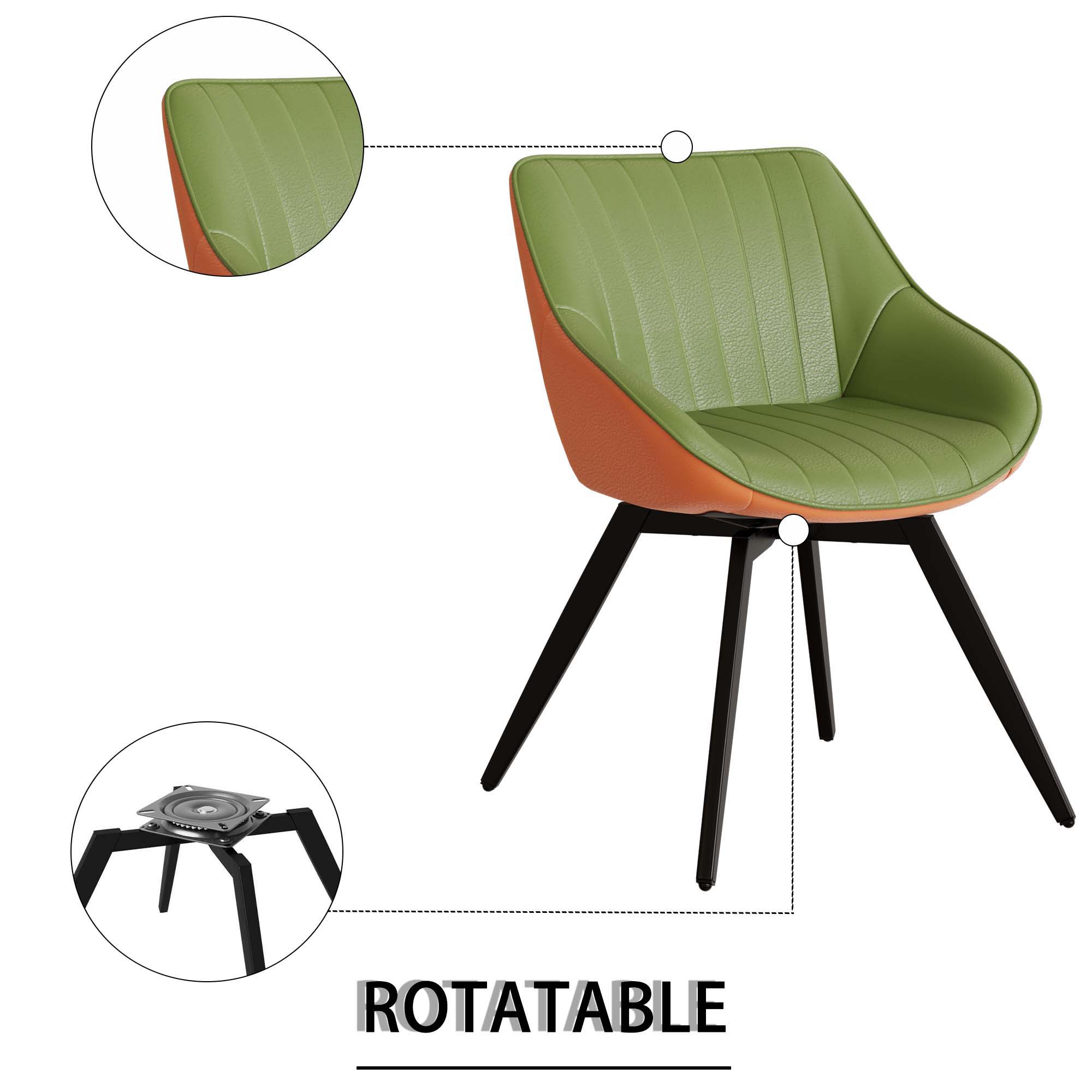 Round Dining Table Set With Tulip Design And 2 Chairs