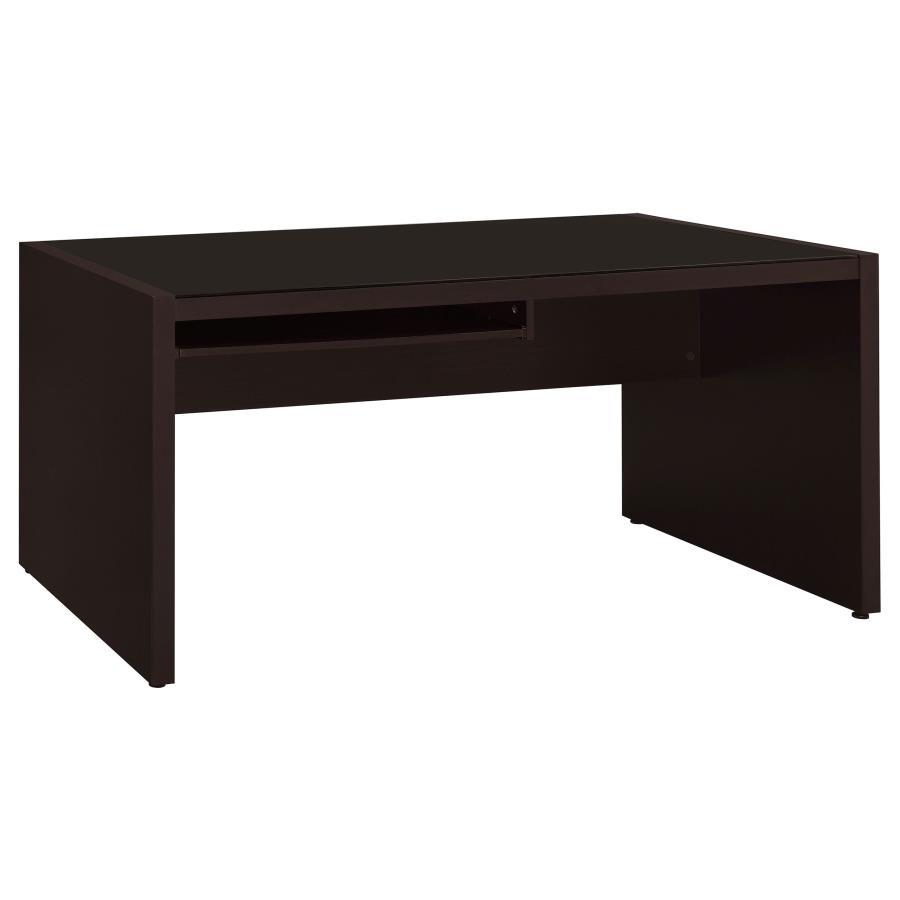 Coaster Fine Furniture Skeena - Computer Desk With Keyboard Drawer - Cappuccino | Meri Furniture
