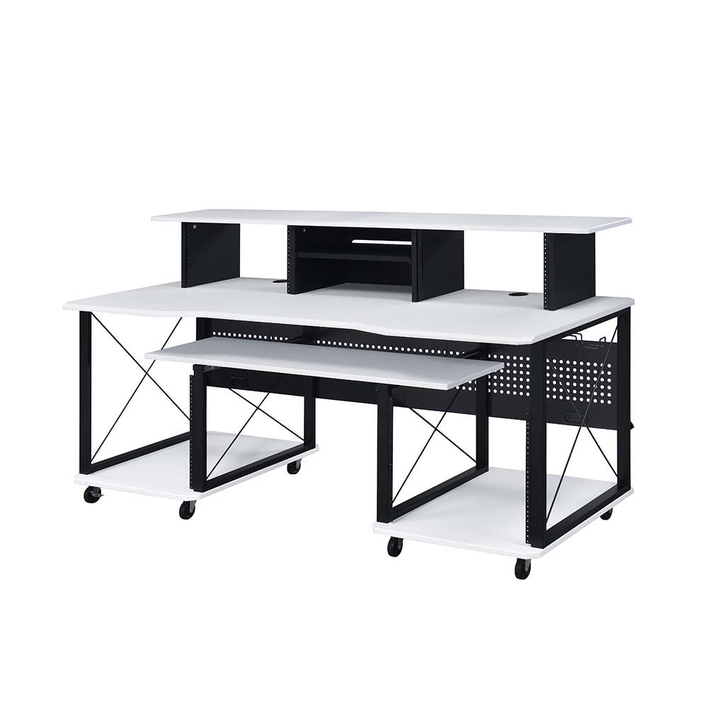 Bigger and better than ever, the Megara music desk is a great option for aspiring artists or producers.