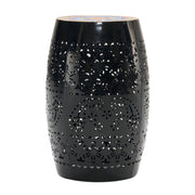 Ruby - Boho Mosaic Side Table With Ceramic Tile Top