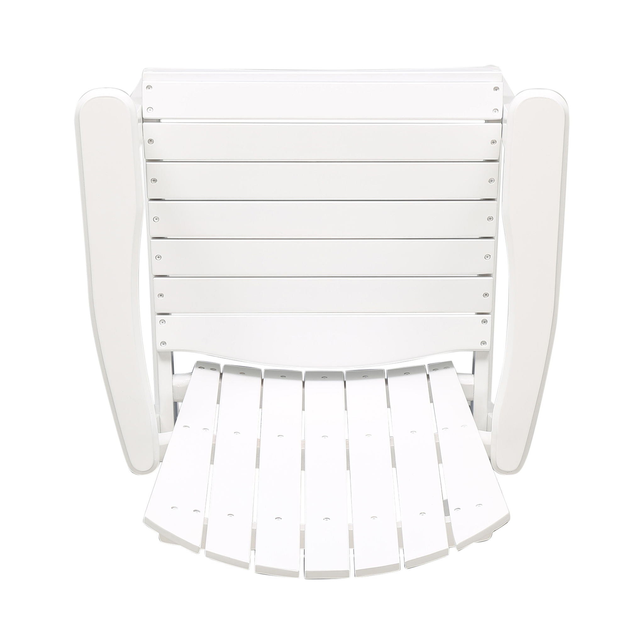 Outdoor Weather Resistant Acacia Wood Adirondack Dining Chairs (Set of 2)