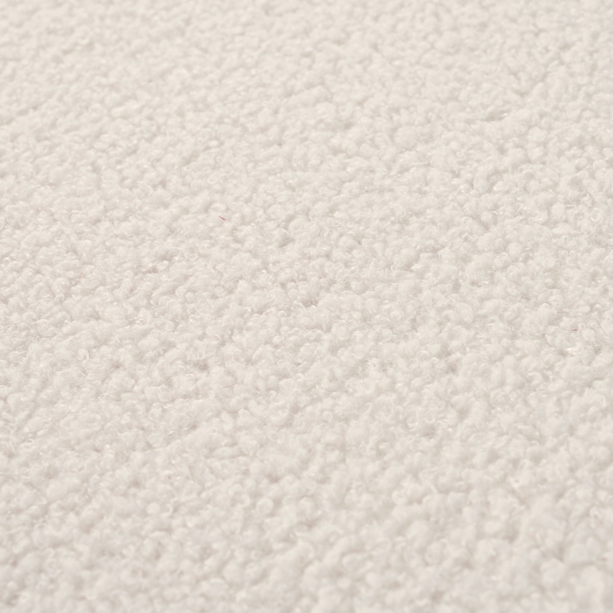 Textured Boucle Ottoman Bench With Hinged Lid For Seating And Storage - Beige