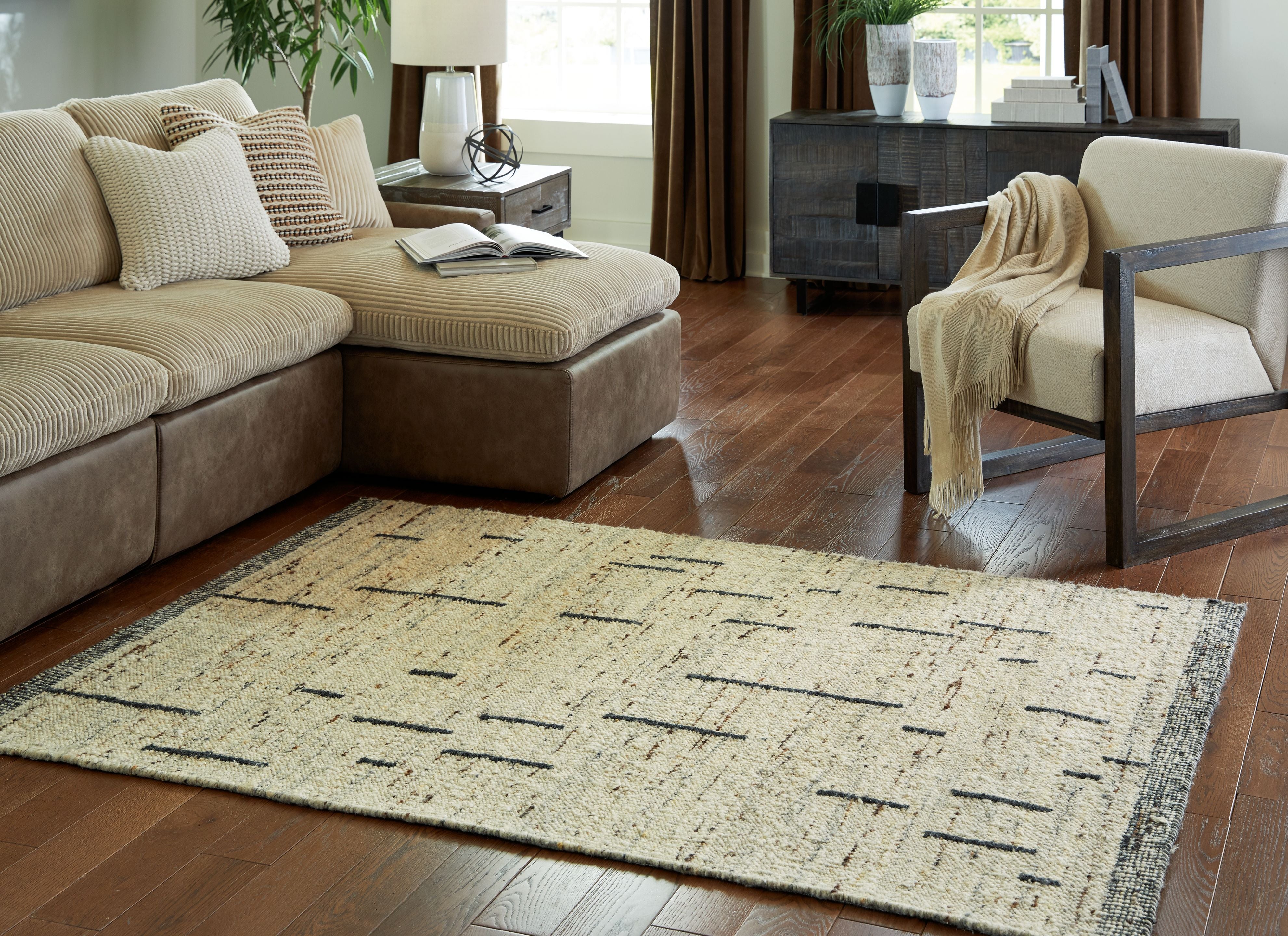 Signature Design by Ashley® Mortis - Area Rug | Meri Furniture