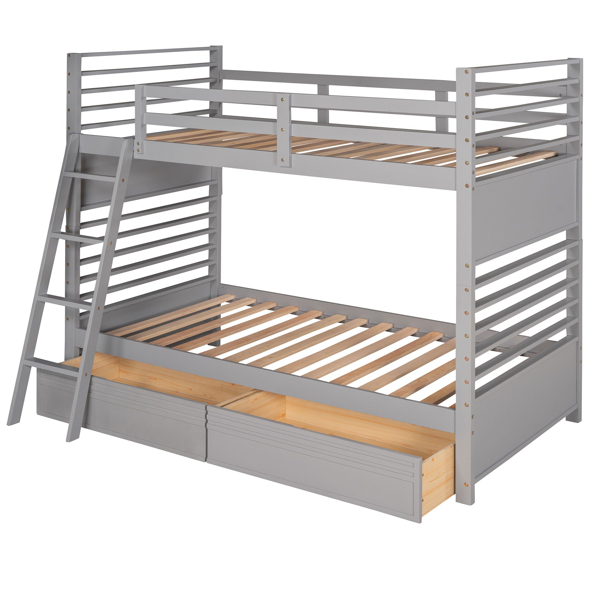 Bunk Bed With 2 Drawers